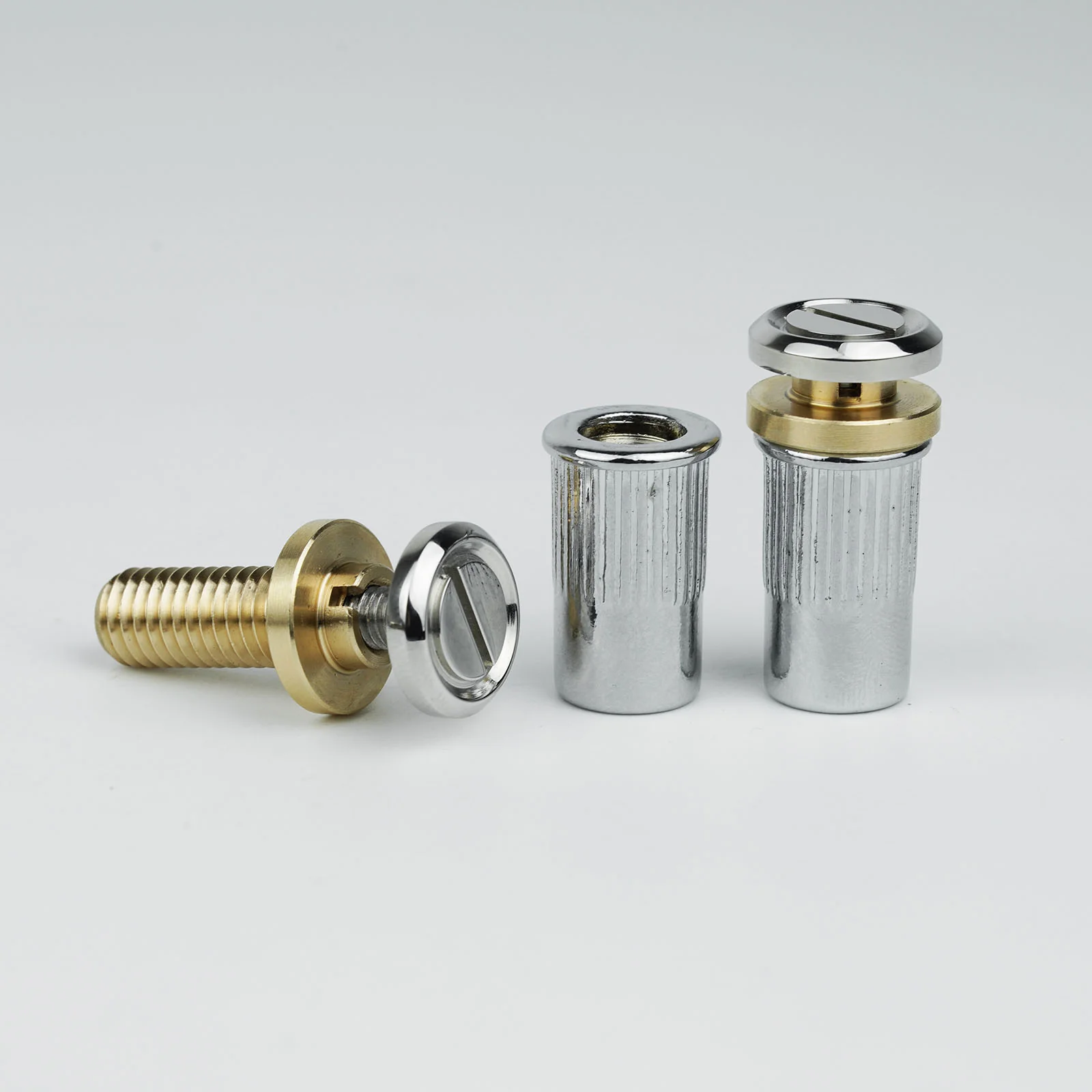 Guyker LZ002 Adjustable Stop Tailpiece Studs & Bushings Set for LP-Style Guitar - Image 5