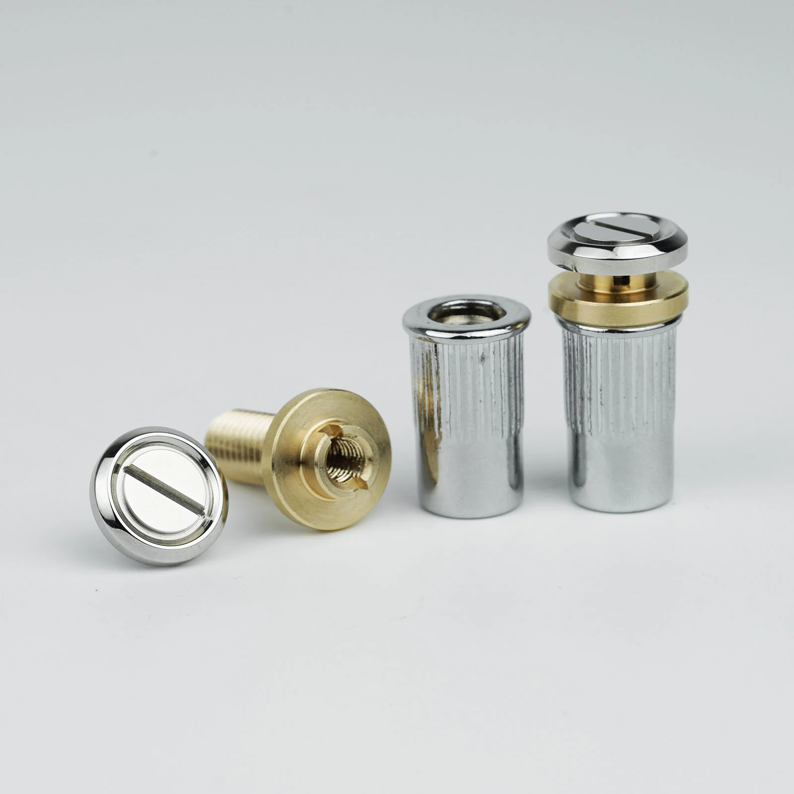 Guyker LZ002 Adjustable Stop Tailpiece Studs & Bushings Set for LP-Style Guitar - Image 6