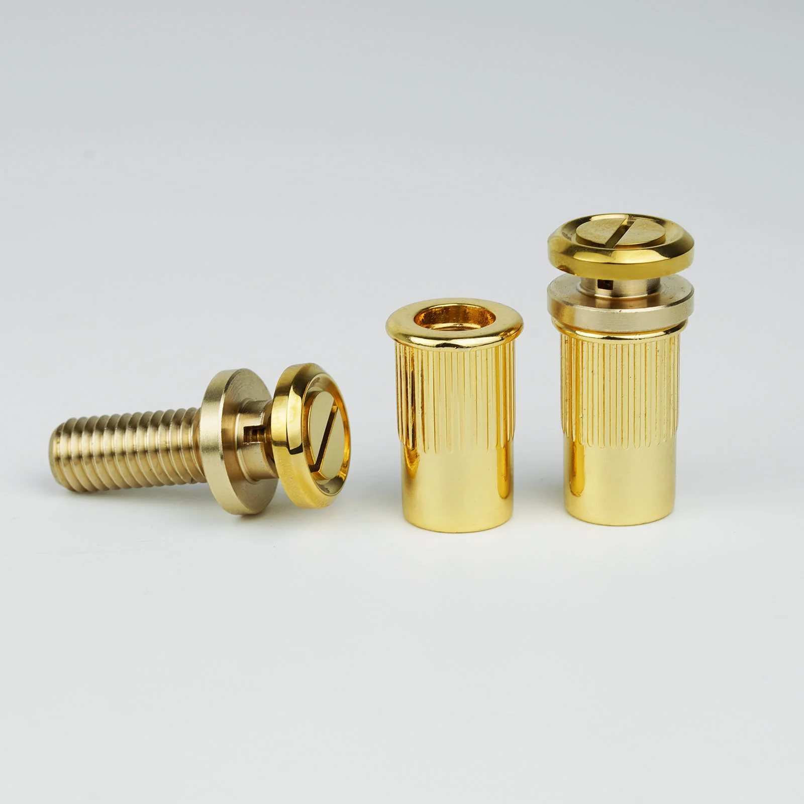 Guyker LZ002 Adjustable Stop Tailpiece Studs & Bushings Set for LP-Style Guitar - Image 8