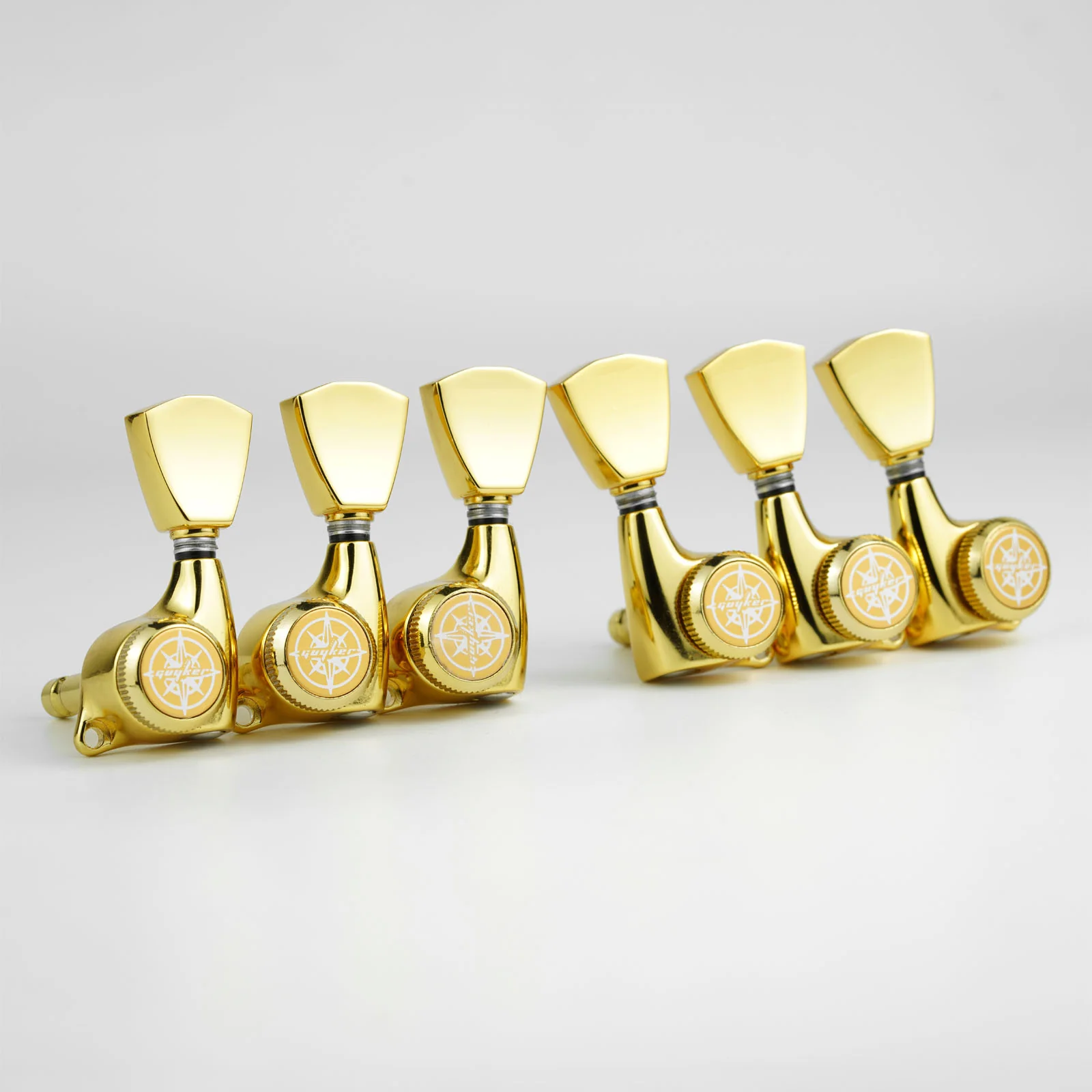 Guyker GK-510D4SP Locking Tuners with 1:21 Gear Ratio for LP and SG Electric Guitars - Image 15