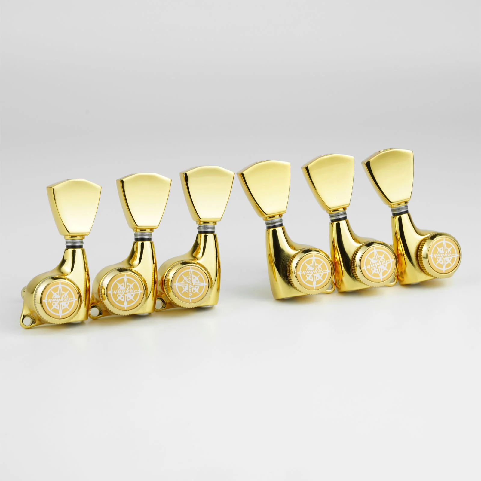 Guyker GK-510D4SP Locking Tuners with 1:21 Gear Ratio for LP and SG Electric Guitars - Image 4