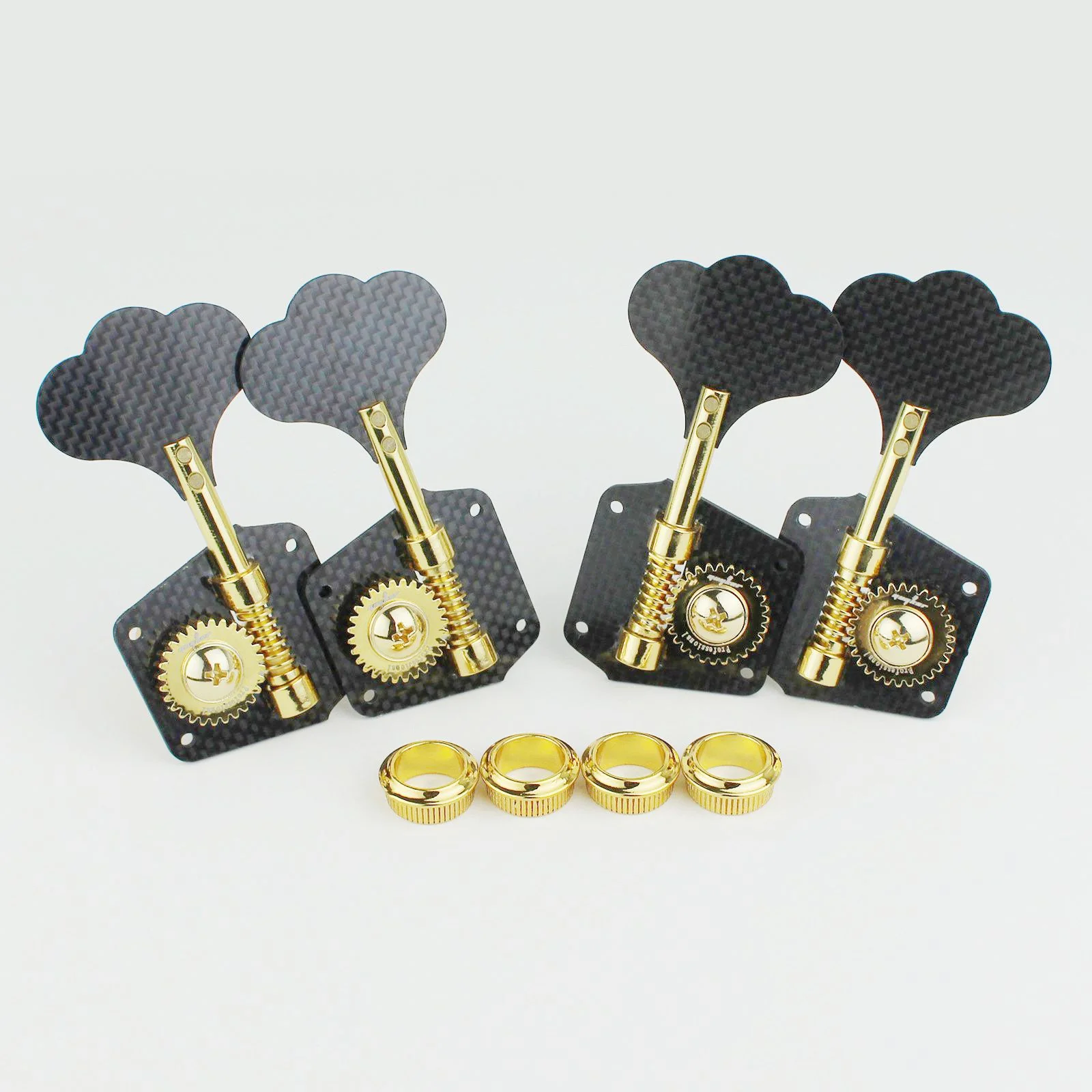Guyker GK-530T Carbon Fiber Tuning Pegs for Bass with 1:28 Gear Ratio - Image 8