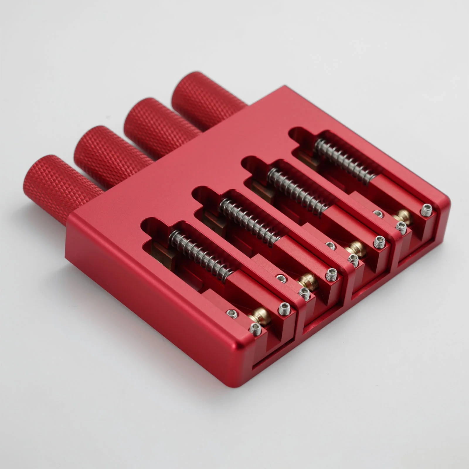 Guyker WBA-004 4-String Headless Bass Bridge with Brass Saddles (CNC machining) - Image 8