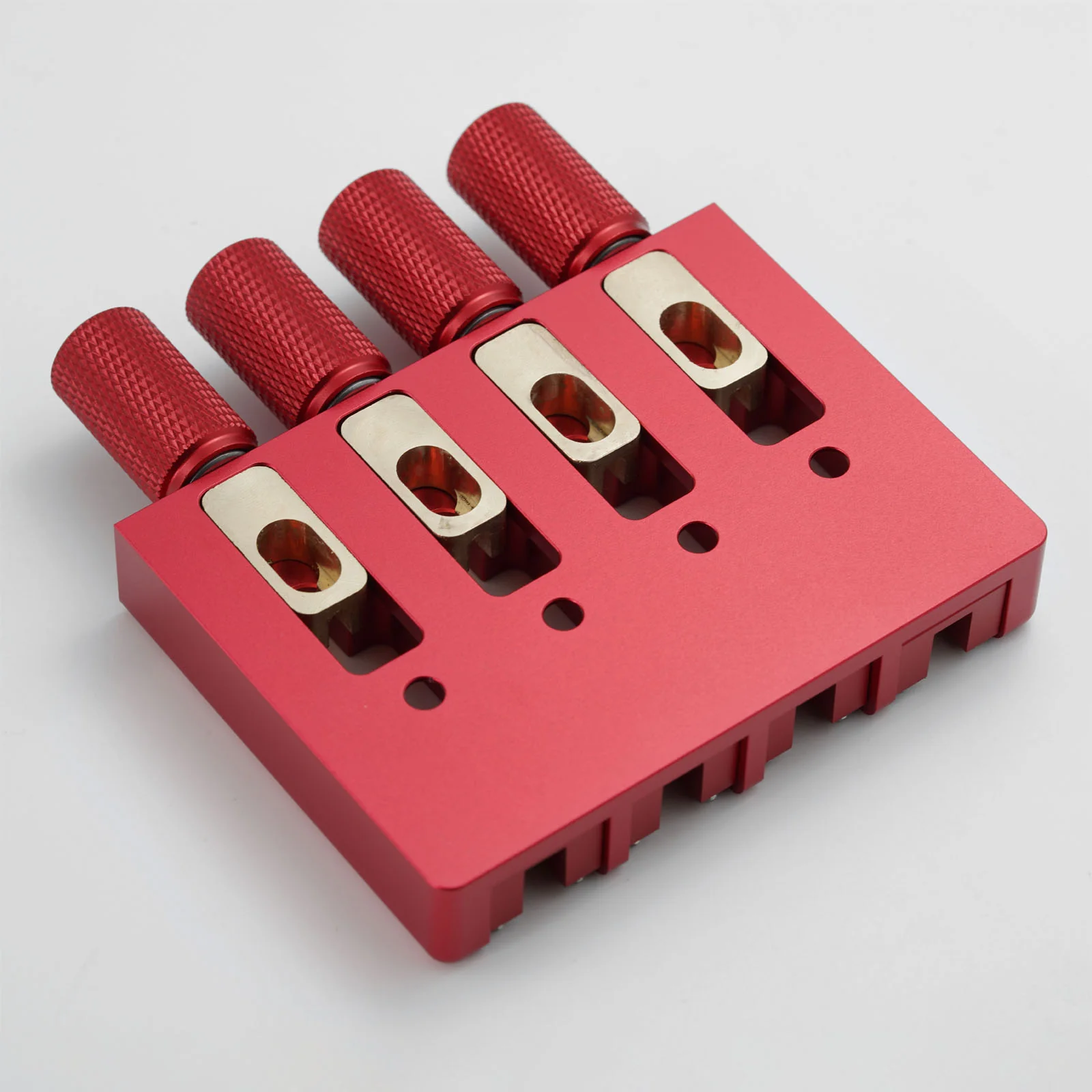 Guyker WBA-004 4-String Headless Bass Bridge with Brass Saddles (CNC machining) - Image 9