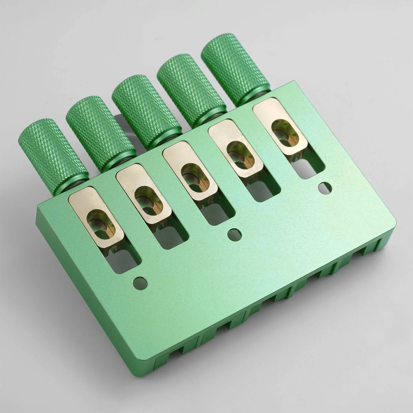 Guyker WBA-005 5-String Headless Bass Bridge with Brass Saddles - Image 10