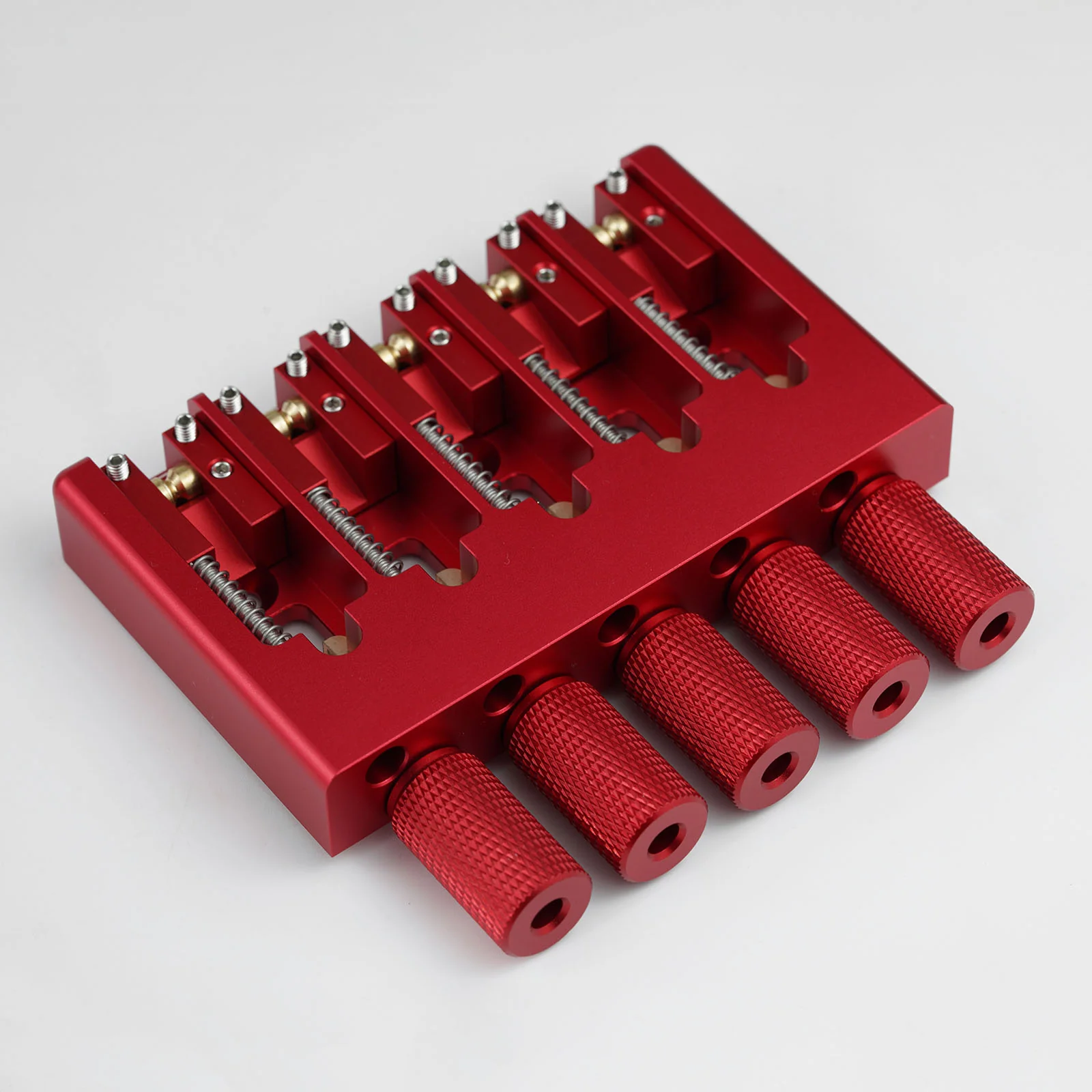 Guyker WBA-005 5-String Headless Bass Bridge with Brass Saddles - Image 16