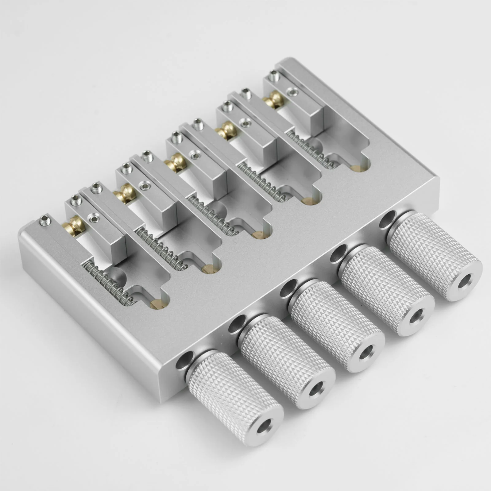Guyker WBA-005 5-String Headless Bass Bridge with Brass Saddles - Image 5