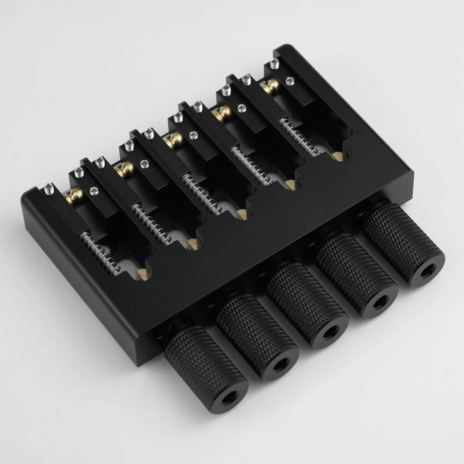 Guyker WBA-005 5-String Headless Bass Bridge with Brass Saddles - Image 7