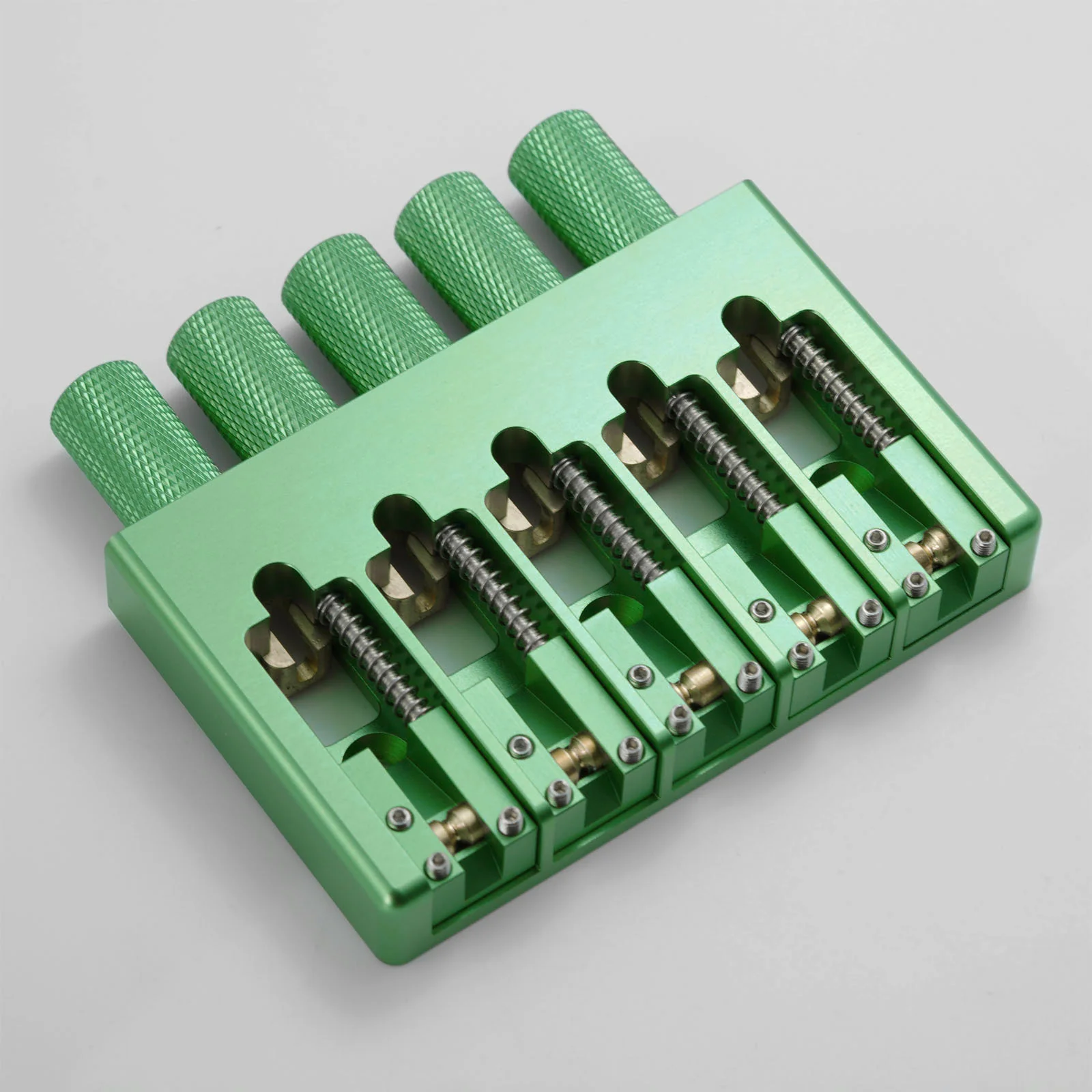 Guyker WBA-005 5-String Headless Bass Bridge with Brass Saddles - Image 9