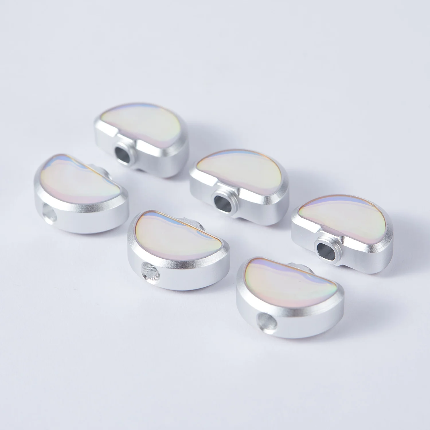 P05 Guyker White Tuner Buttons for Guitar for 3R3L Tuners - Image 6