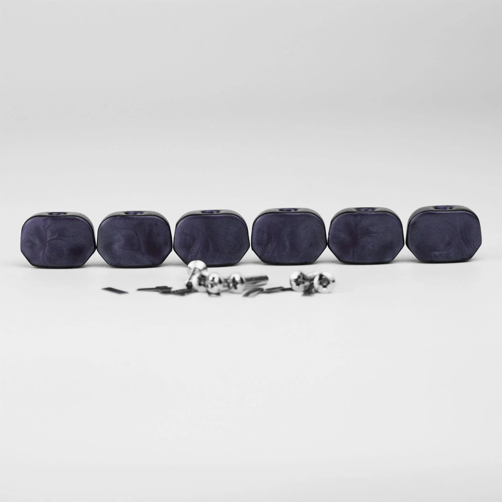 Guyker P11 Square Resin Tuner Buttons for Electric Guitar Tuning Machines (6PCS) - Image 4