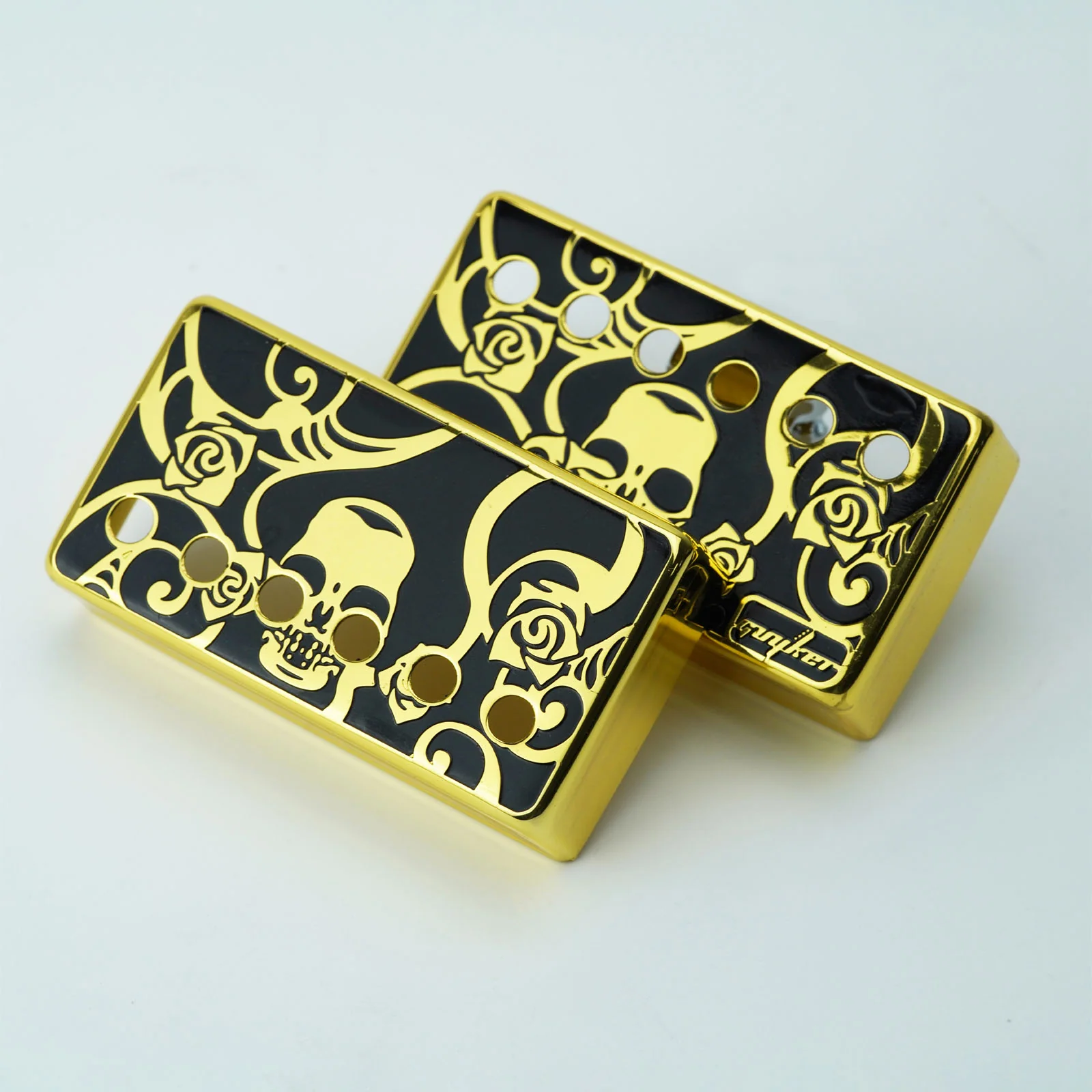 PC014 50-52MM Cool Humbucker Cupronickel Material Guitar Pickup Covers Set - Image 4