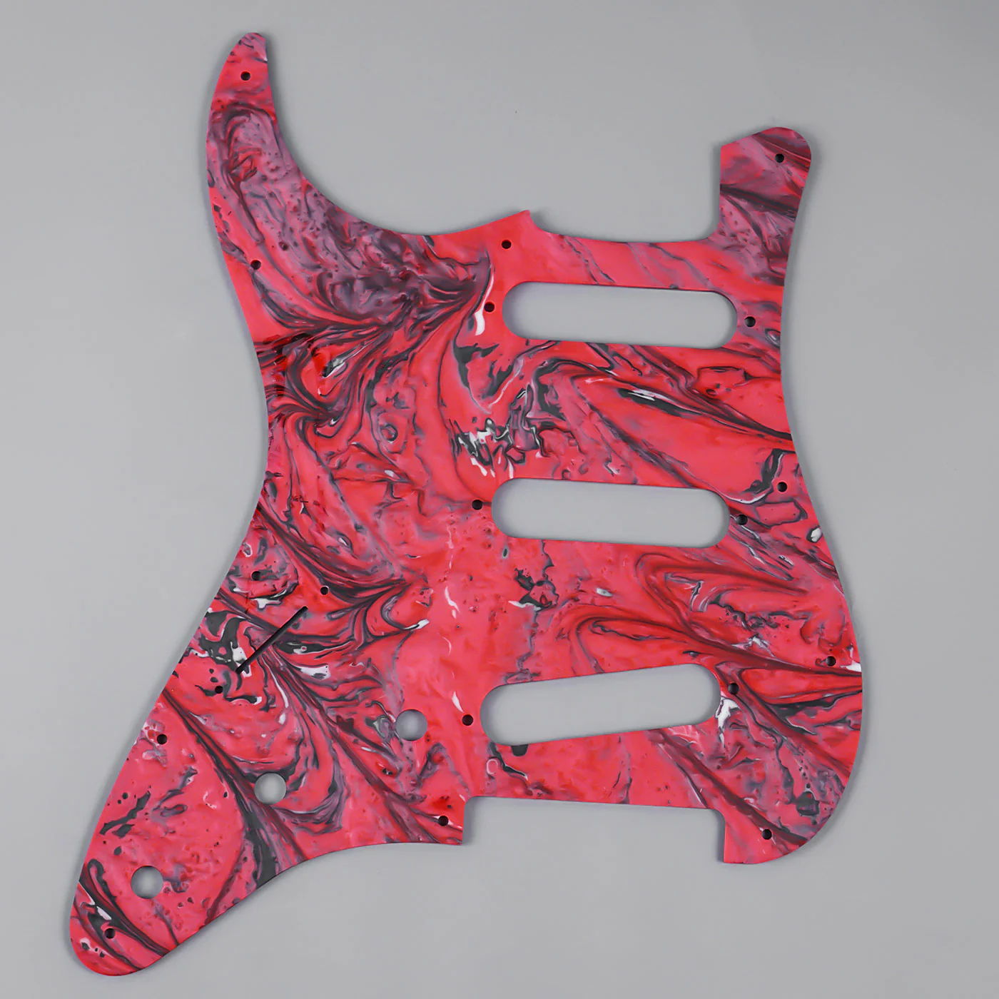 PG003 11-hole S/S/S Modern Resin Pickguard for ST - Image 5