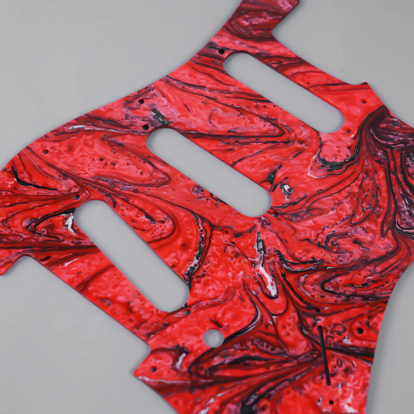 PG003 11-hole S/S/S Modern Resin Pickguard for ST - Image 8