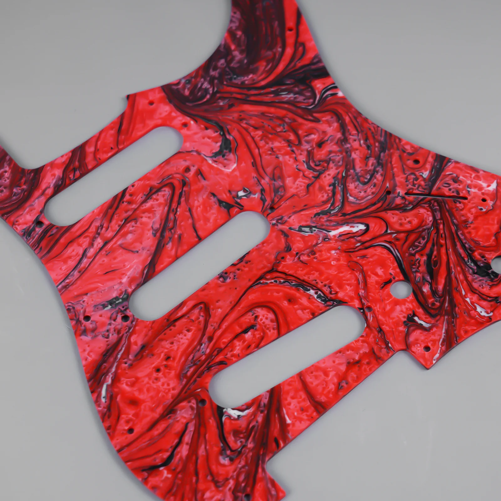 PG003 11-hole S/S/S Modern Resin Pickguard for ST - Image 9