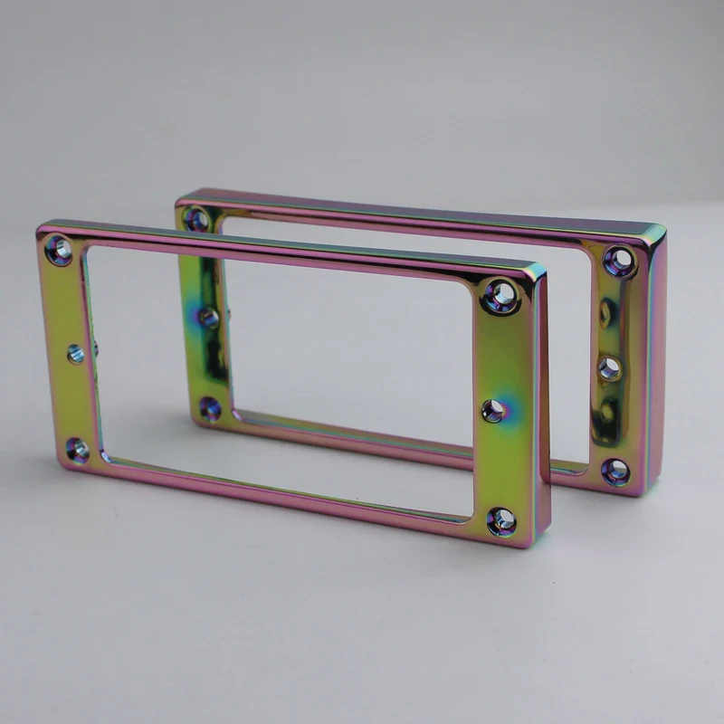 Ready to Ship (US) | 1 Set Humbucker Pickup Frames neck and bridge Pickup Mounting Ring Curved Tapered For LP Electric Guitar - Image 21