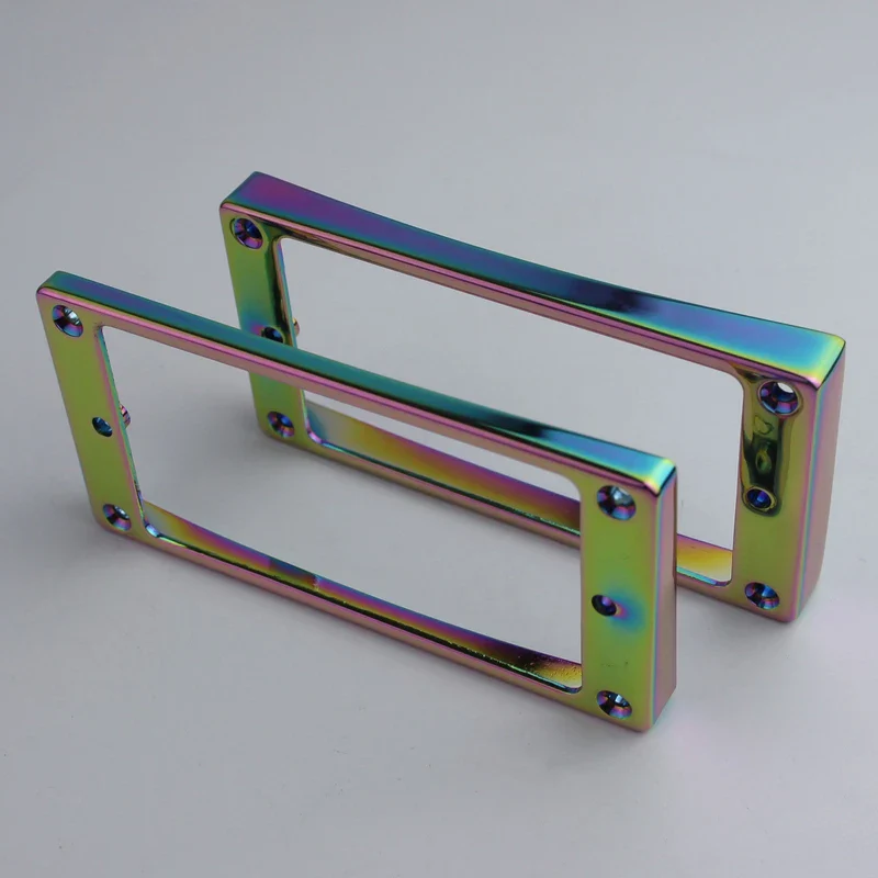 Ready to Ship (US) | 1 Set Humbucker Pickup Frames neck and bridge Pickup Mounting Ring Curved Tapered For LP Electric Guitar - Image 24