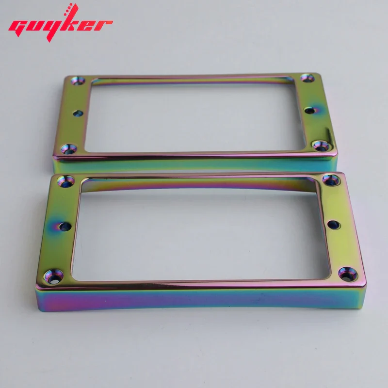 Ready to Ship (US) | 1 Set Humbucker Pickup Frames neck and bridge Pickup Mounting Ring Curved Tapered For LP Electric Guitar - Image 25