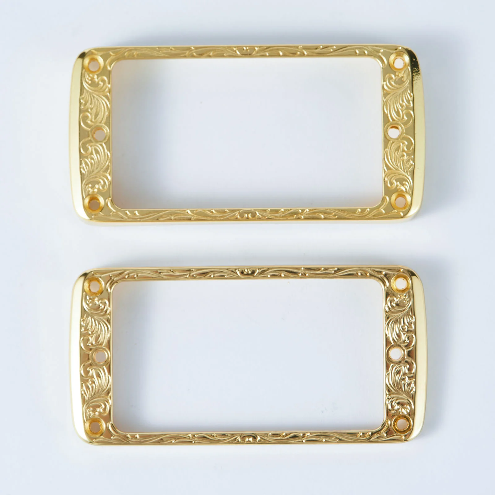 2PCs Pickup Mounting Rings For Humbucker Metal Bridge And Neck Pickups Cover Frame Curved Set With LP Electric Guitar - Image 11