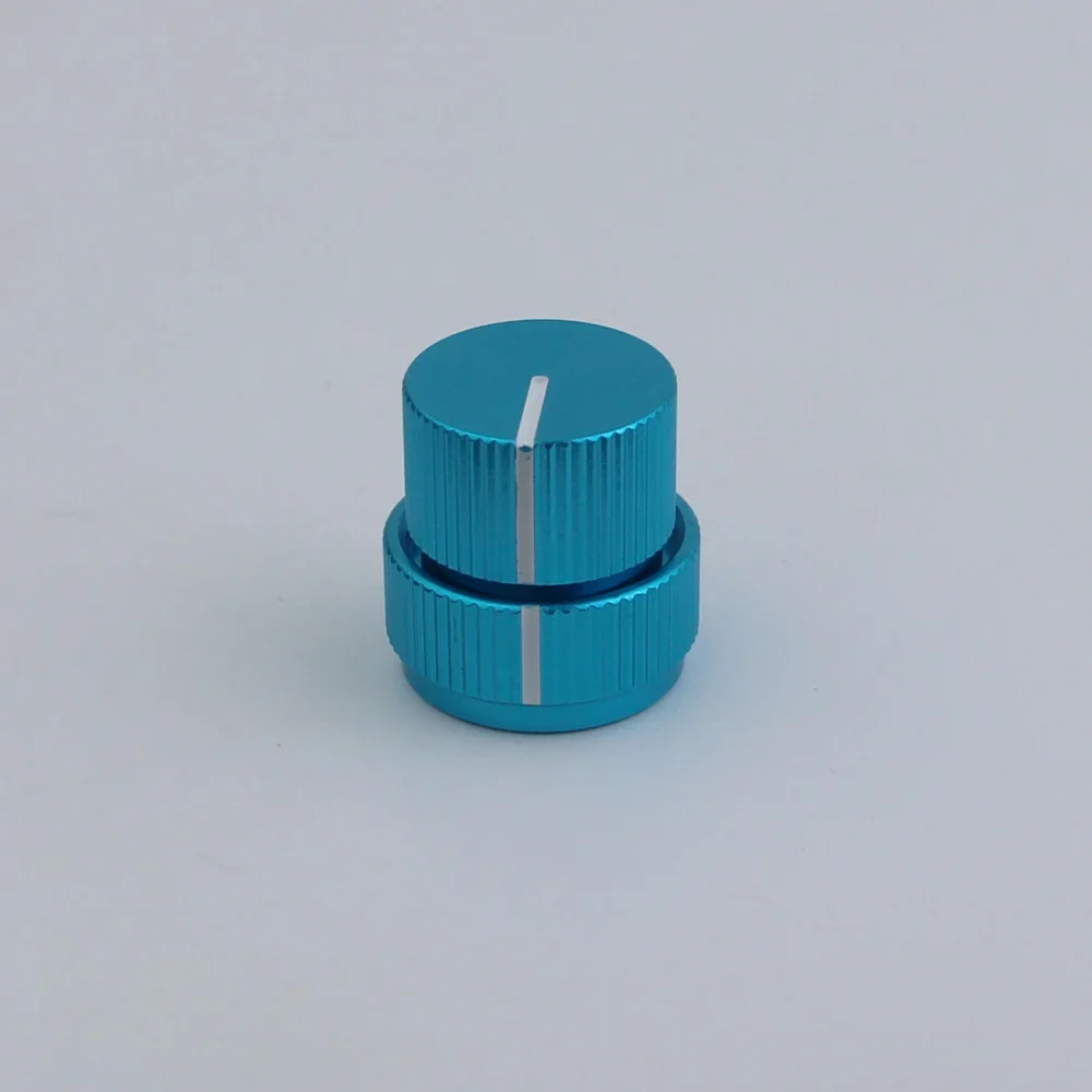 Guyker CKB002 Aluminum Dual Concentric Control Knob 6.4/8.3mm for Electric Bass - Image 3