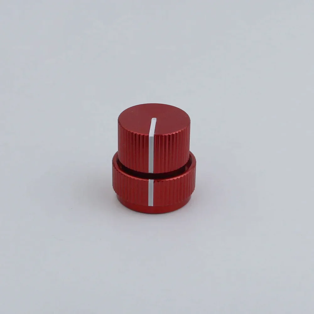 Guyker CKB002 Aluminum Dual Concentric Control Knob 6.4/8.3mm for Electric Bass - Image 5