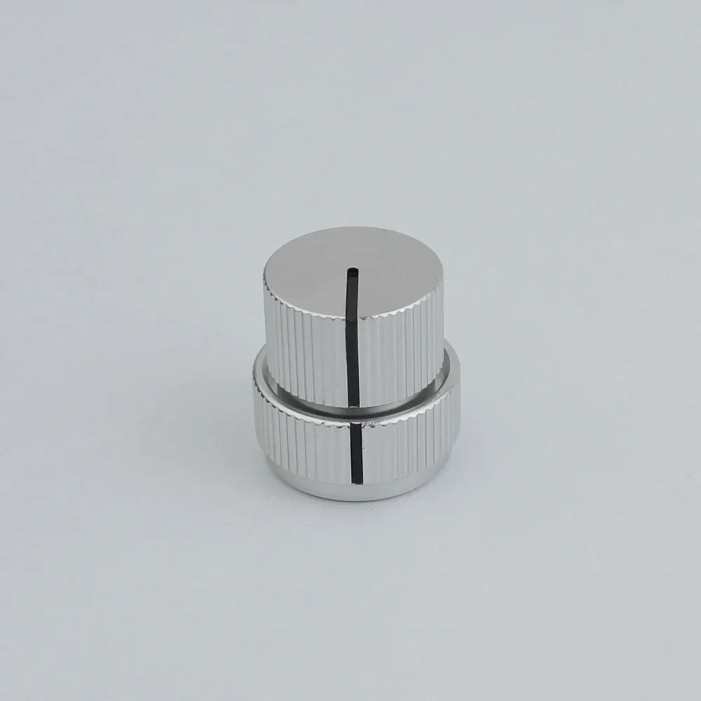 Guyker CKB002 Aluminum Dual Concentric Control Knob 6.4/8.3mm for Electric Bass - Image 7