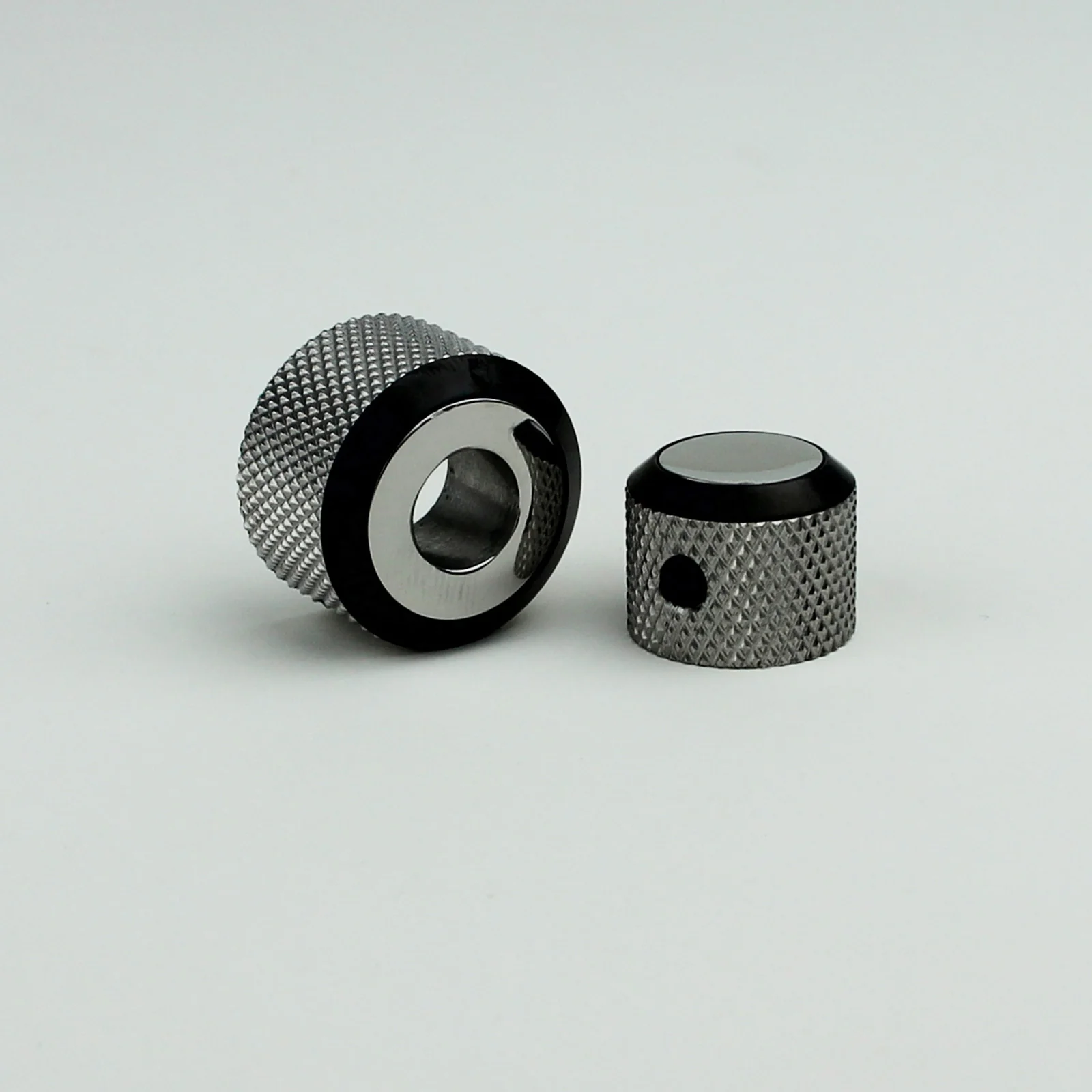 CKB004-New Guitar Volume Tone Dual Knurled Control Knobs, Control Knobs High Grade Dome Volume Tone Knob Replacement - Image 10