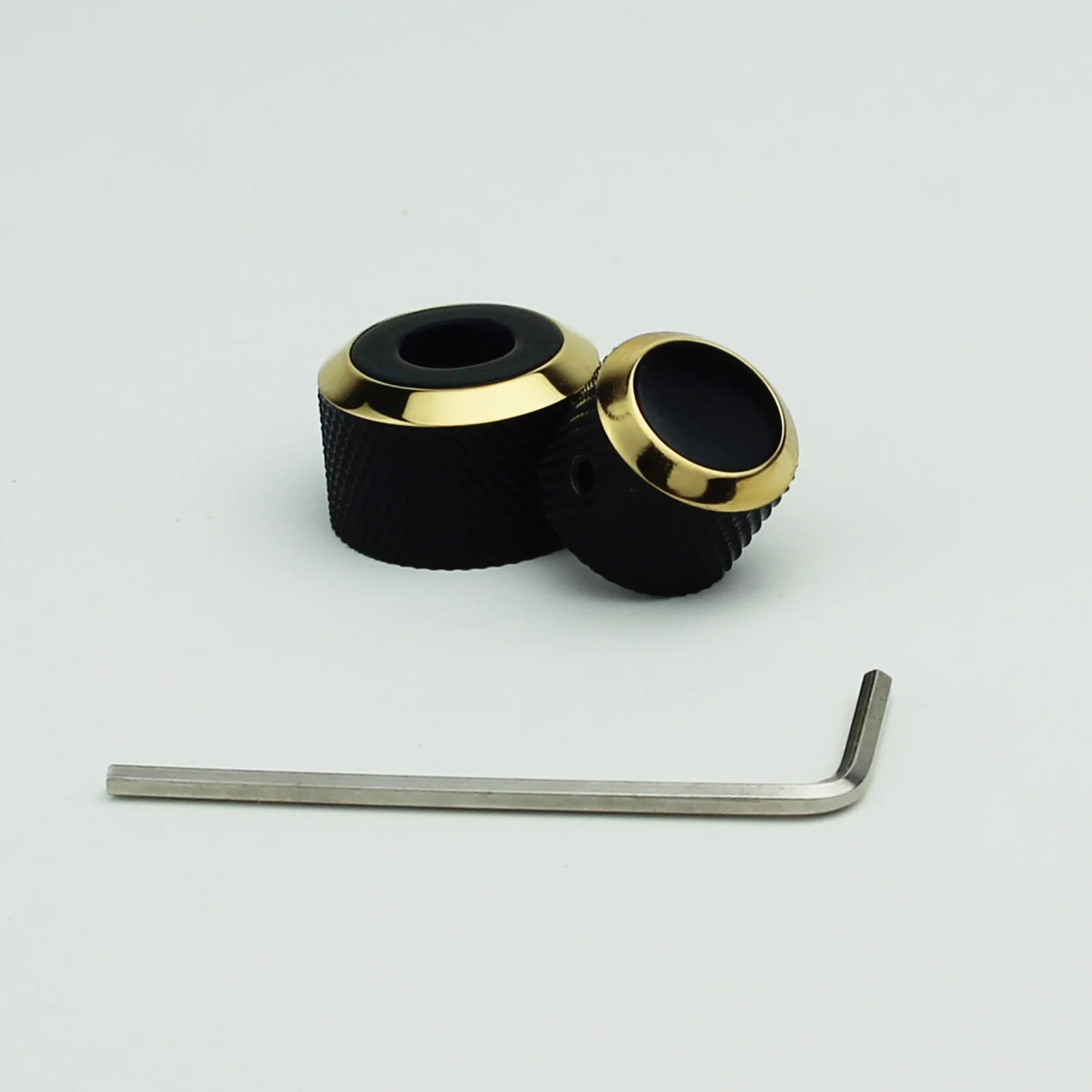 CKB004-New Guitar Volume Tone Dual Knurled Control Knobs, Control Knobs High Grade Dome Volume Tone Knob Replacement - Image 3
