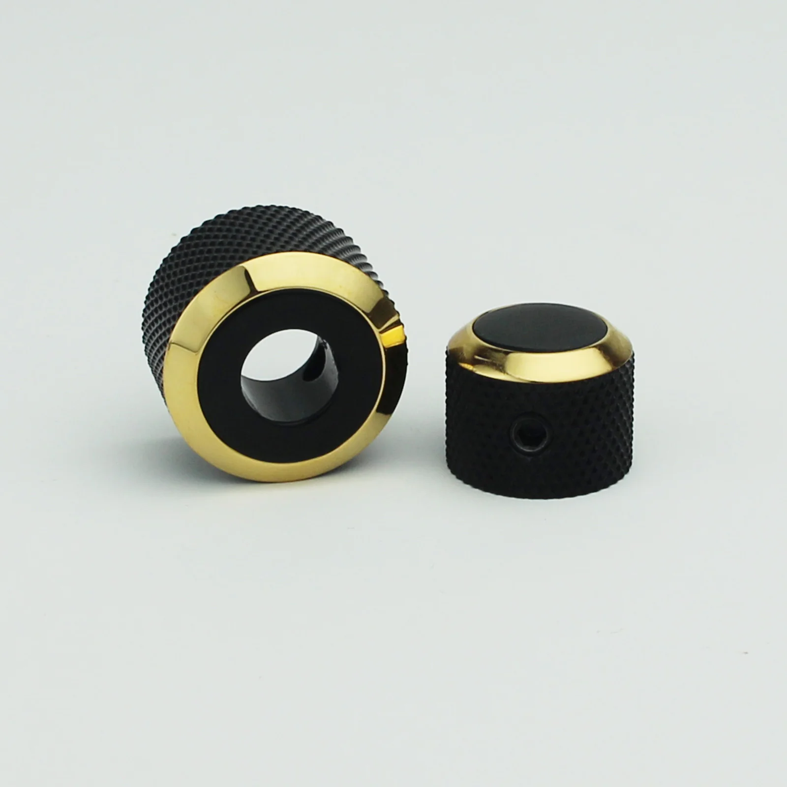 CKB004-New Guitar Volume Tone Dual Knurled Control Knobs, Control Knobs High Grade Dome Volume Tone Knob Replacement - Image 4