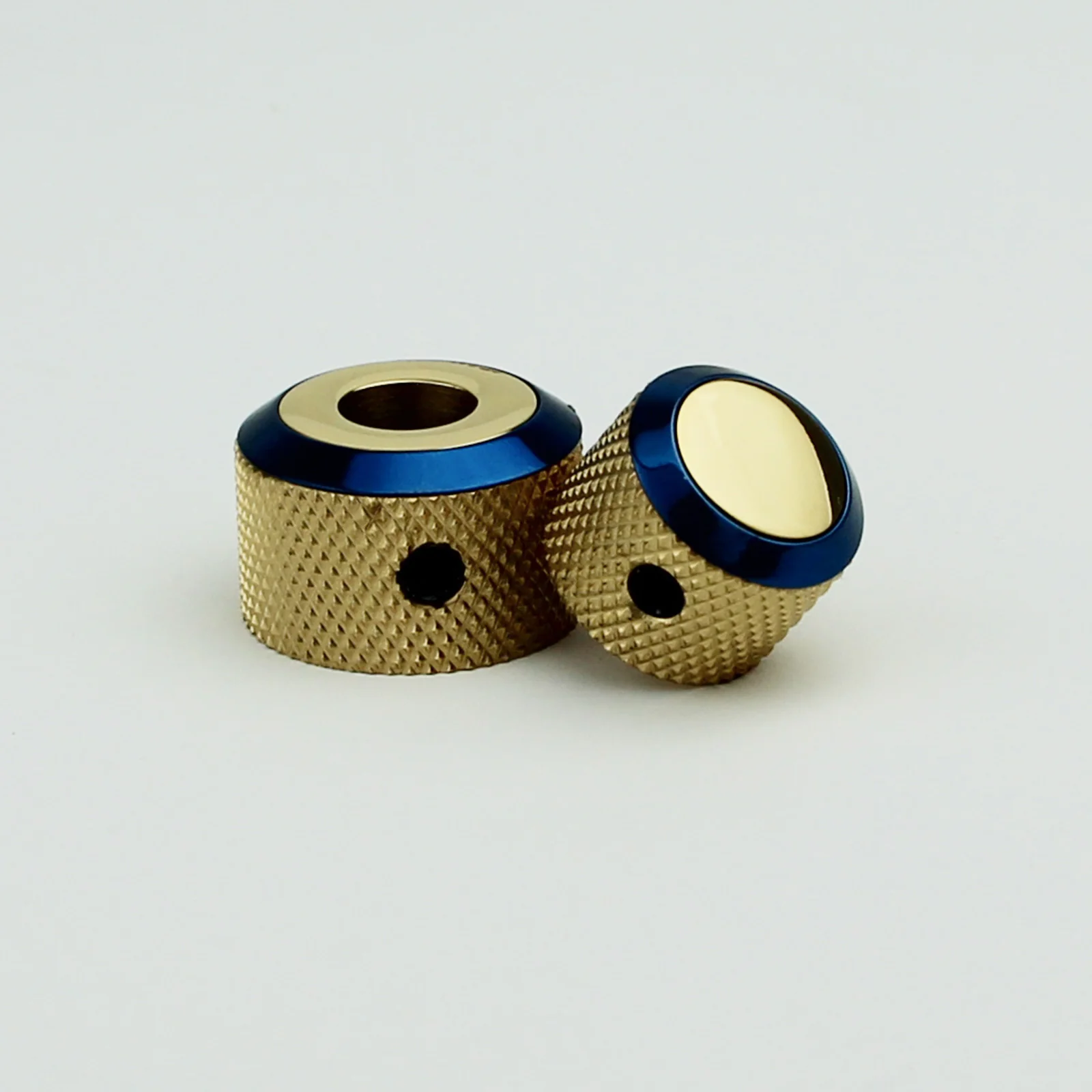 CKB004-New Guitar Volume Tone Dual Knurled Control Knobs, Control Knobs High Grade Dome Volume Tone Knob Replacement - Image 6