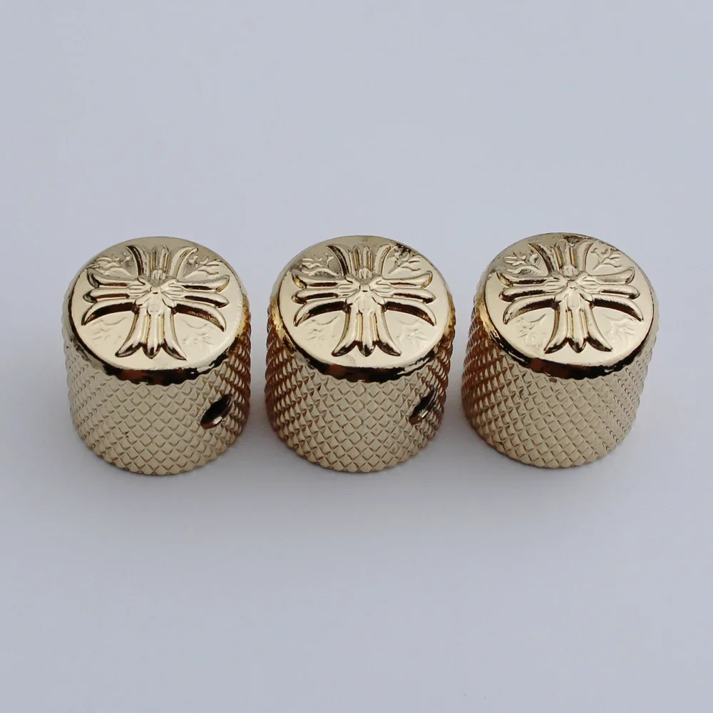 CKB015 Potentiometer Knob Cruciform Surface Inner Diameter 6MM For Electric Guitar or Bass Accessories - Image 5
