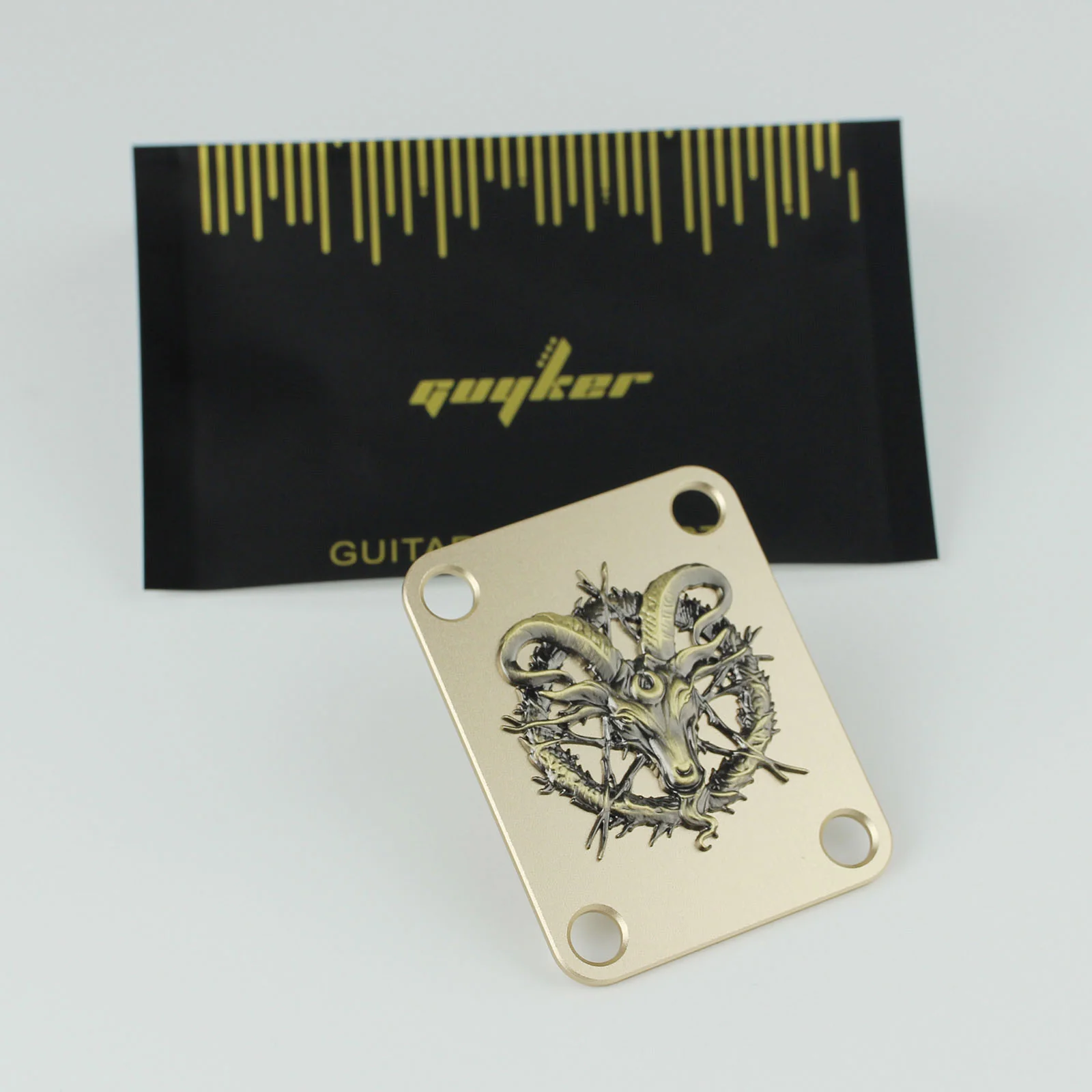 Custom Neck Plate GN009 Aluminum Alloy Material 4 Holes Replacement - Image 3