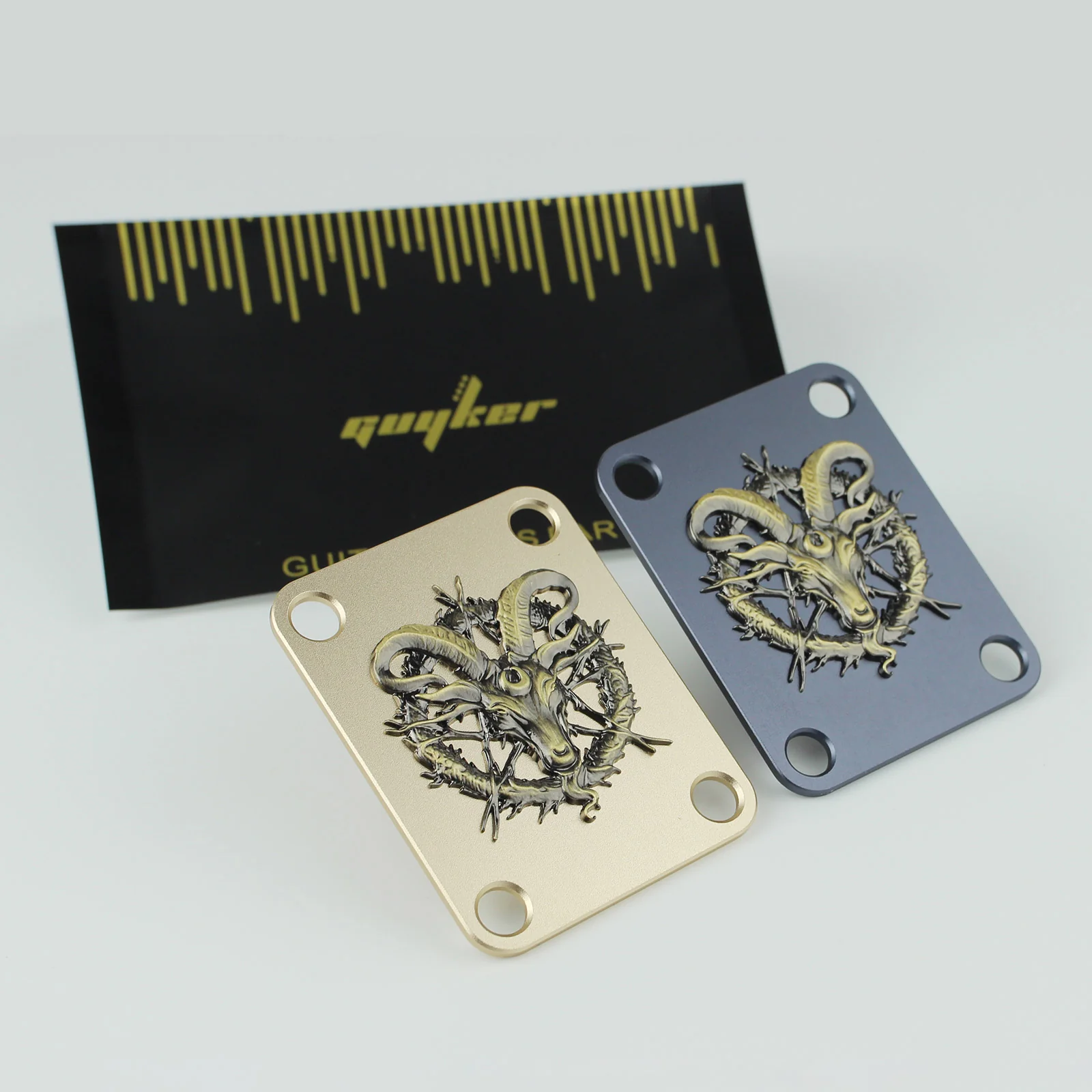 Custom Neck Plate GN009 Aluminum Alloy Material 4 Holes Replacement - Image 5