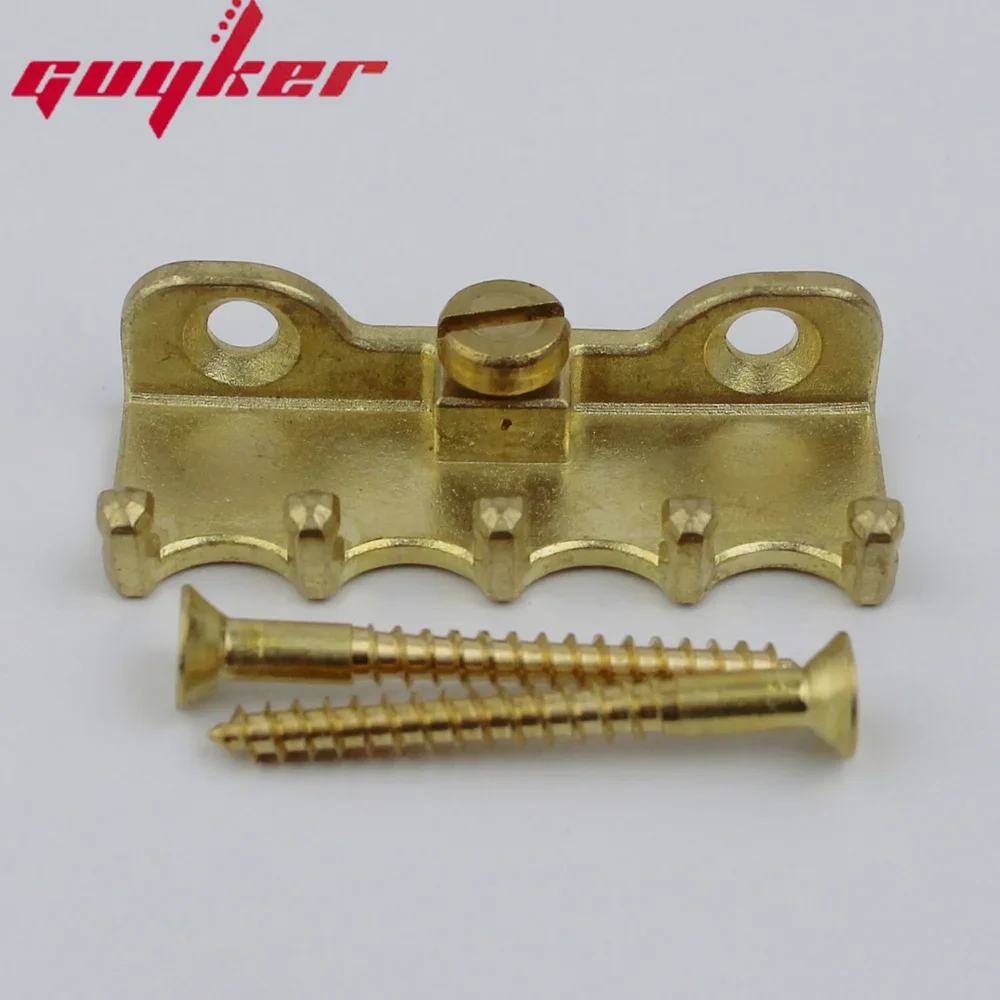 Electric Guitar Tremolo Bridge Spring Claw Full Solid Brass Hook With Screw - Image 5