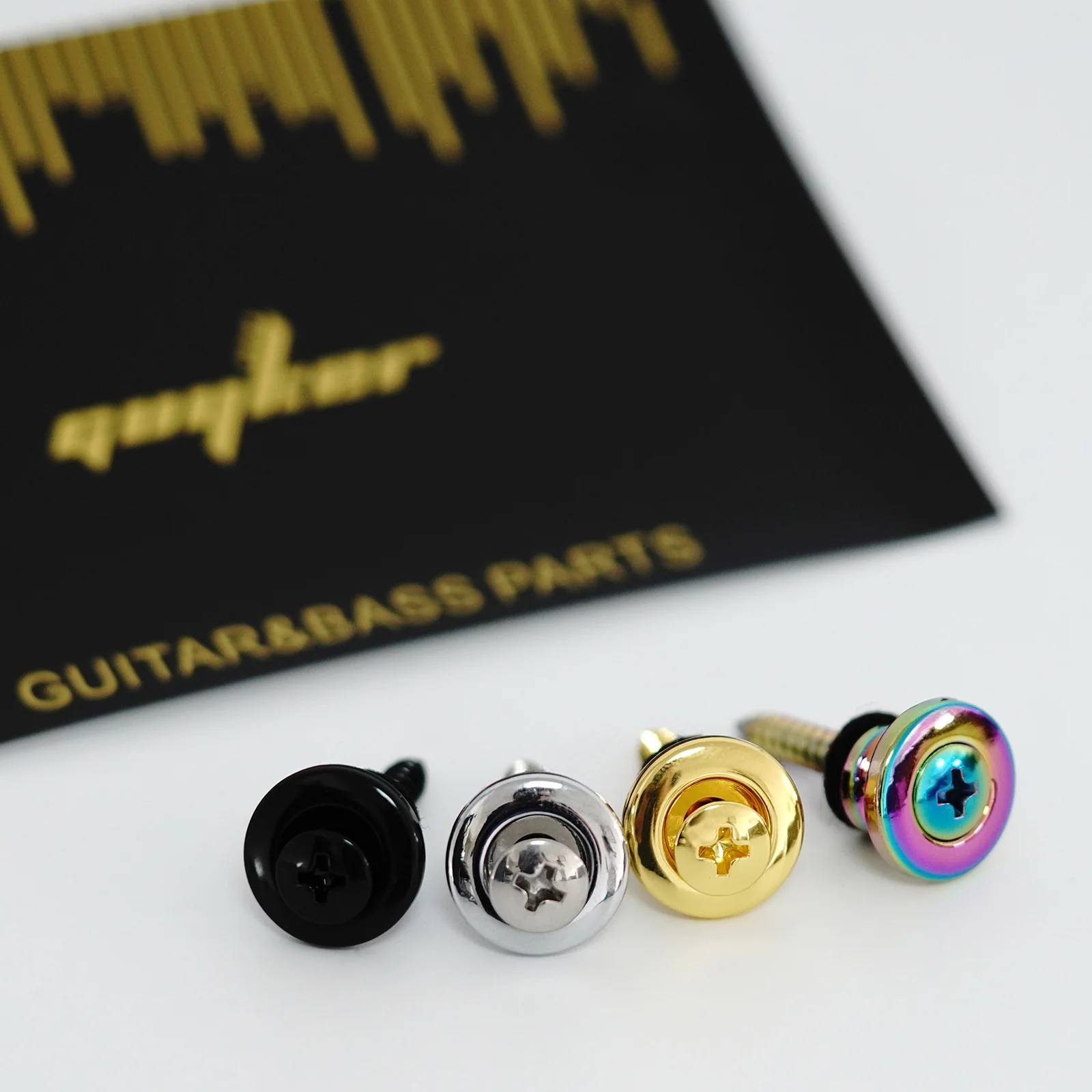 Ready to Ship (US) | GE001 Guyker Strap Button Replacement Guitar Bass Zinc Alloy - Image 3