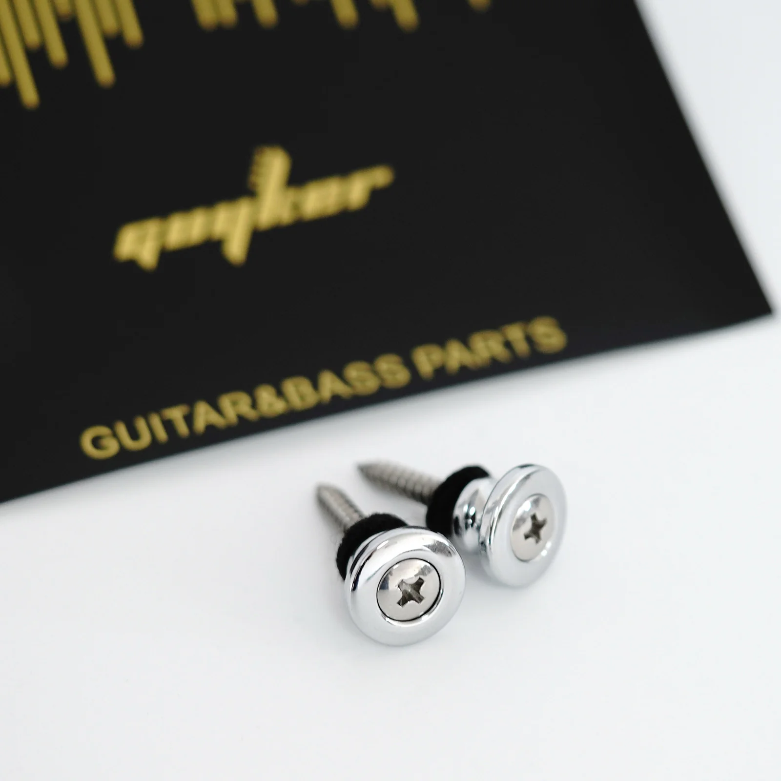 Ready to Ship (US) | GE001 Guyker Strap Button Replacement Guitar Bass Zinc Alloy - Image 4
