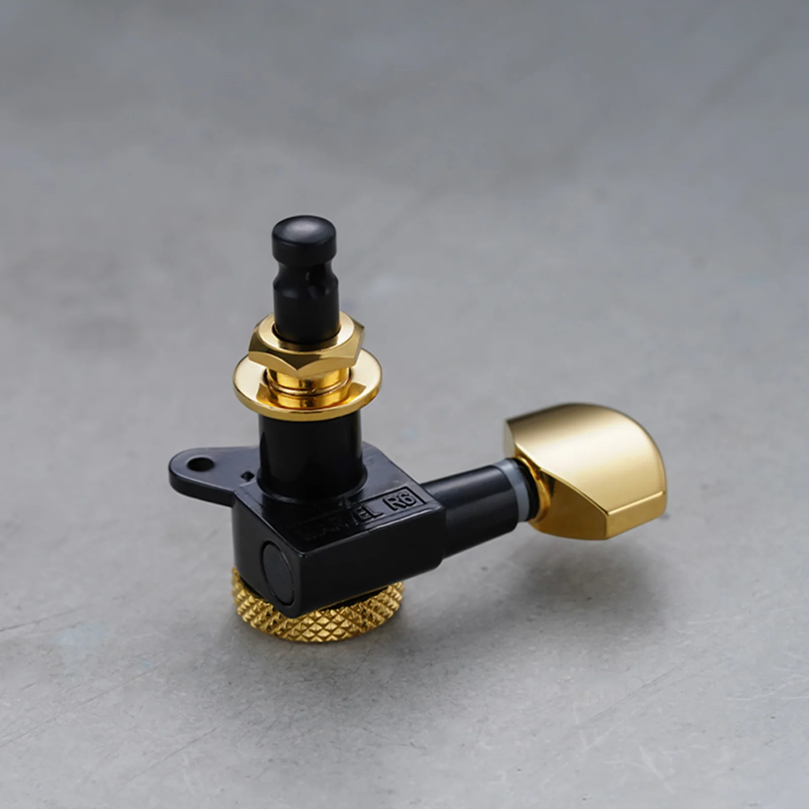 GK-07SP Lock String Guitar Machine Heads Tuners Dopamine Black With Gold - Image 5