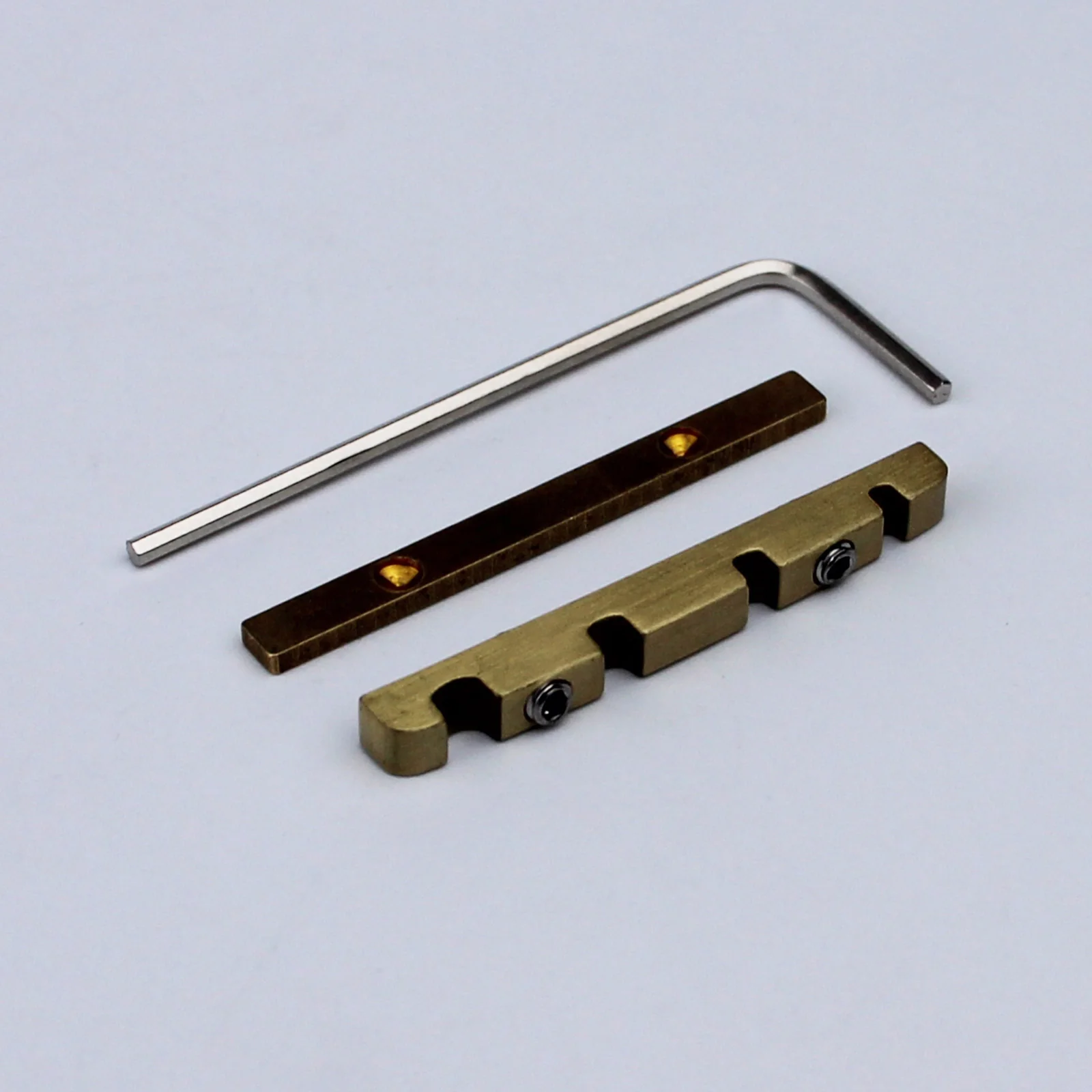 Guyker Adjustable Bell Brass Nut Length 38mm Split Regulation for Bass - Image 4