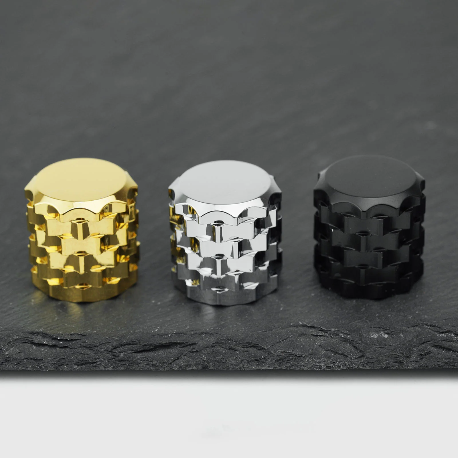 Guyker Aluminum Alloy Guitar bass Control Knob Dia.6.3mm CKB028 - Image 23