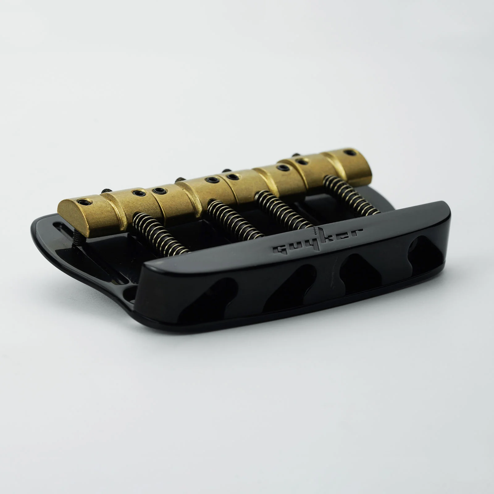 Guyker GB408 4-String Bass Bridge with Brass Saddles - Image 6