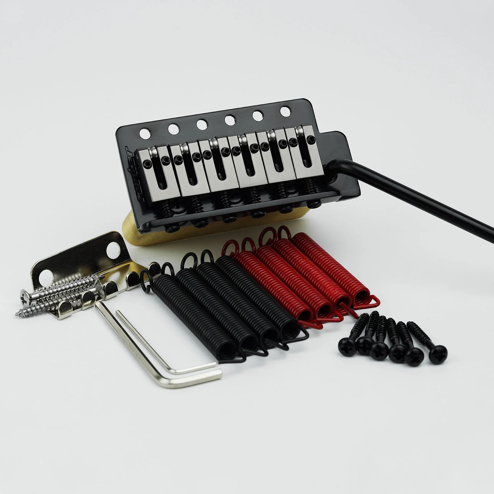 Ready to Ship (US) | Guyker GG1001 Tremolo Bridge Vintage Bent Steel Saddles For ST Electric Guitar 10.5mm String Spacing - Image 14