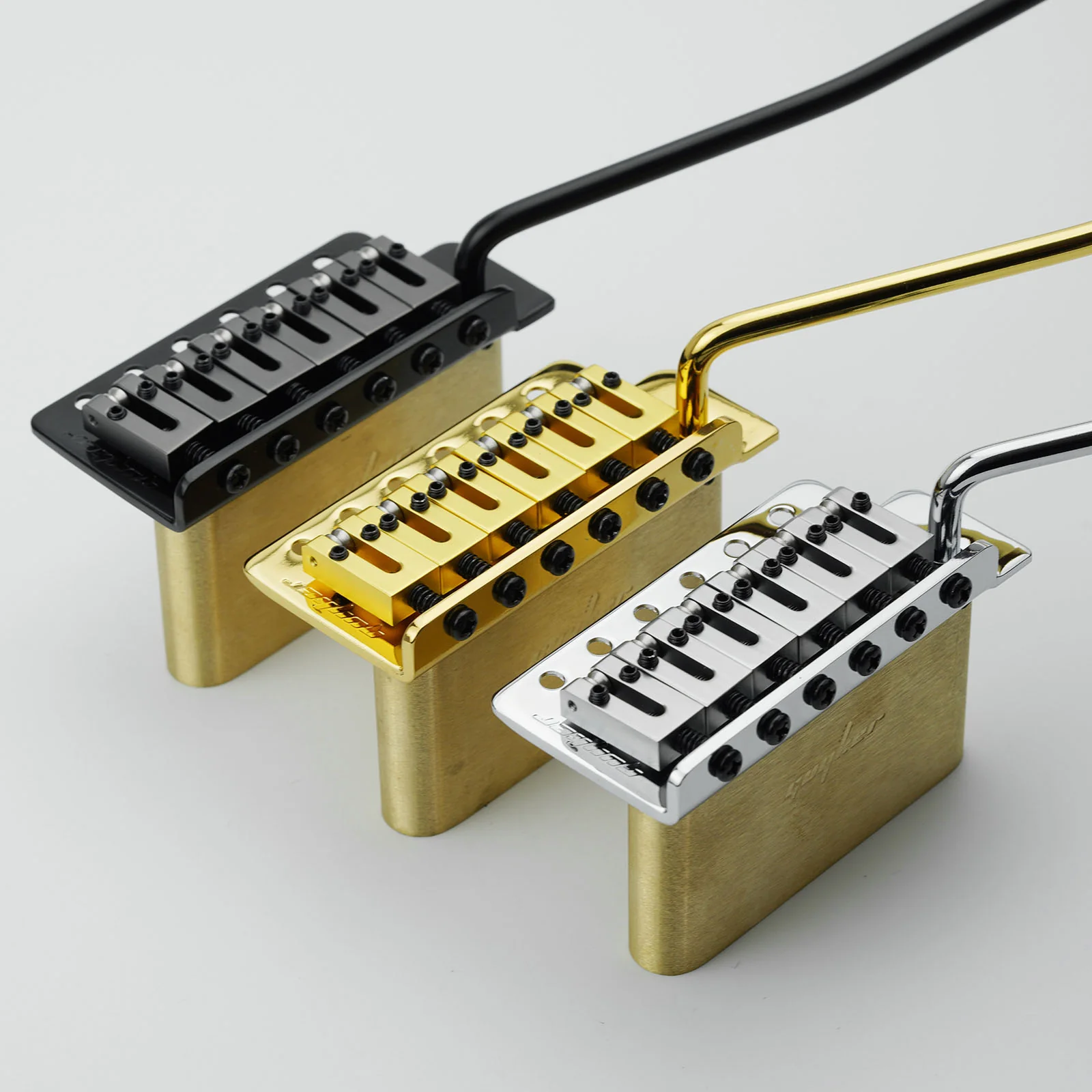 Ready to Ship (US) | Guyker GG1001 Tremolo Bridge Vintage Bent Steel Saddles For ST Electric Guitar 10.5mm String Spacing - Image 17