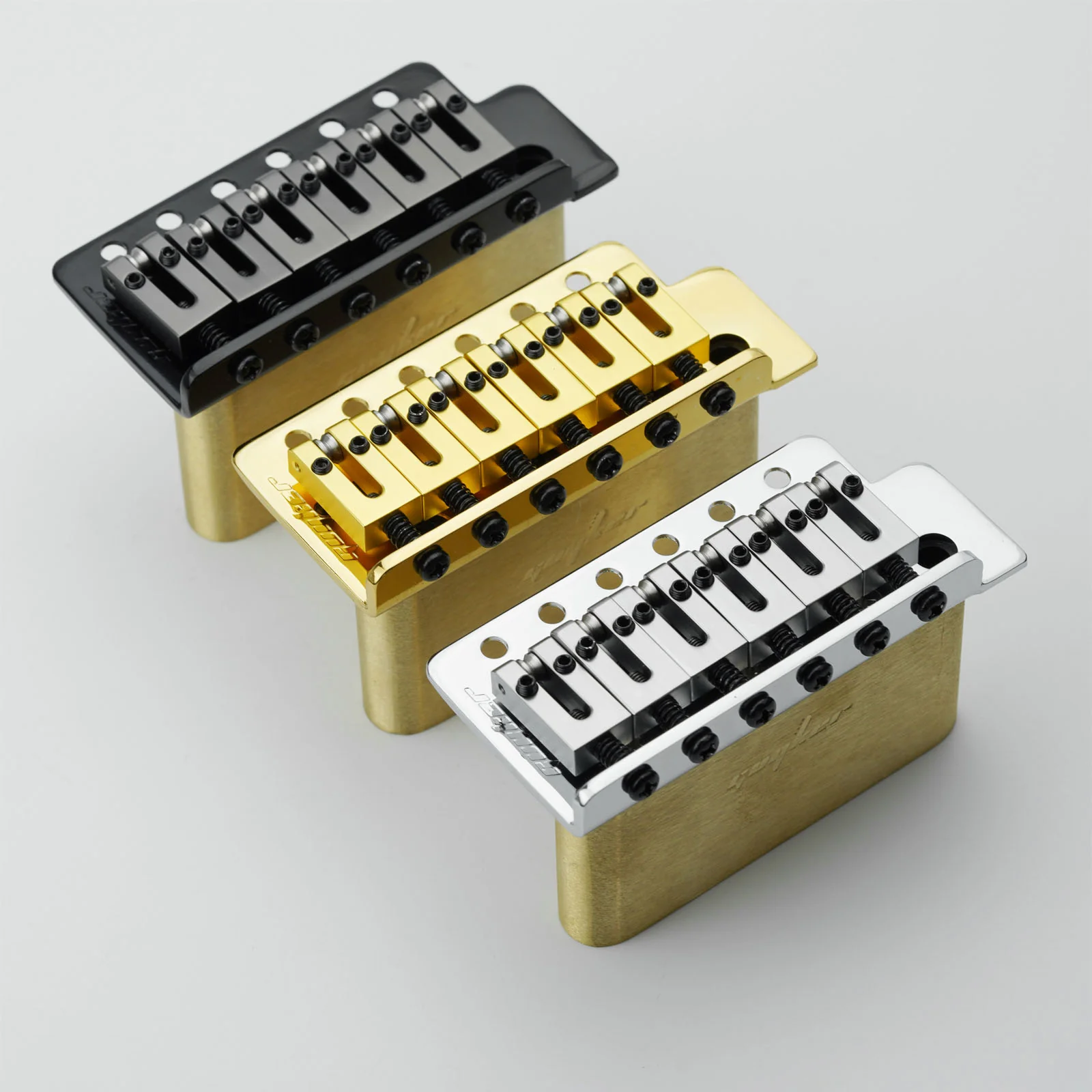 Ready to Ship (US) | Guyker GG1001 Tremolo Bridge Vintage Bent Steel Saddles For ST Electric Guitar 10.5mm String Spacing - Image 18