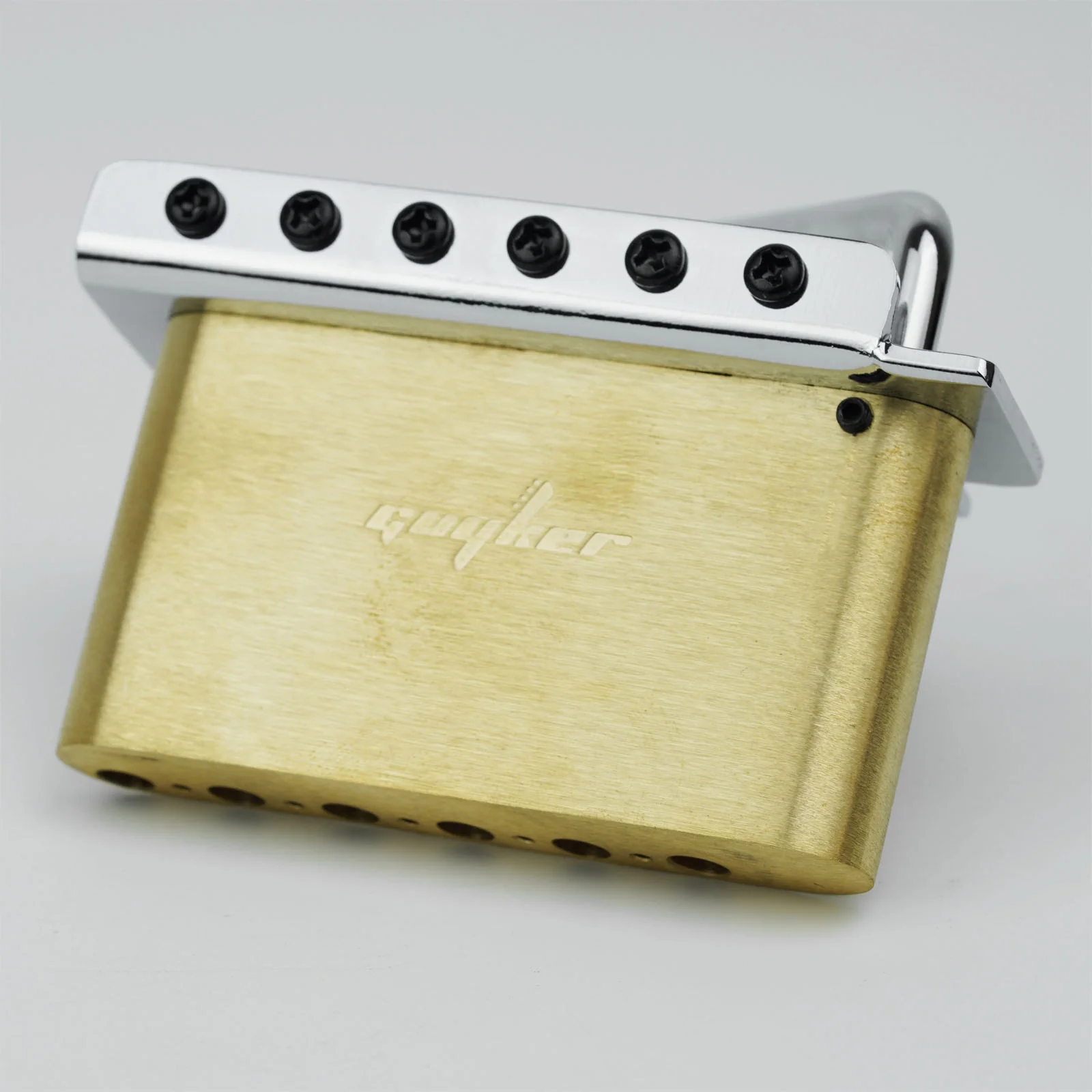 Ready to Ship (US) | Guyker GG1001 Tremolo Bridge Vintage Bent Steel Saddles For ST Electric Guitar 10.5mm String Spacing - Image 6