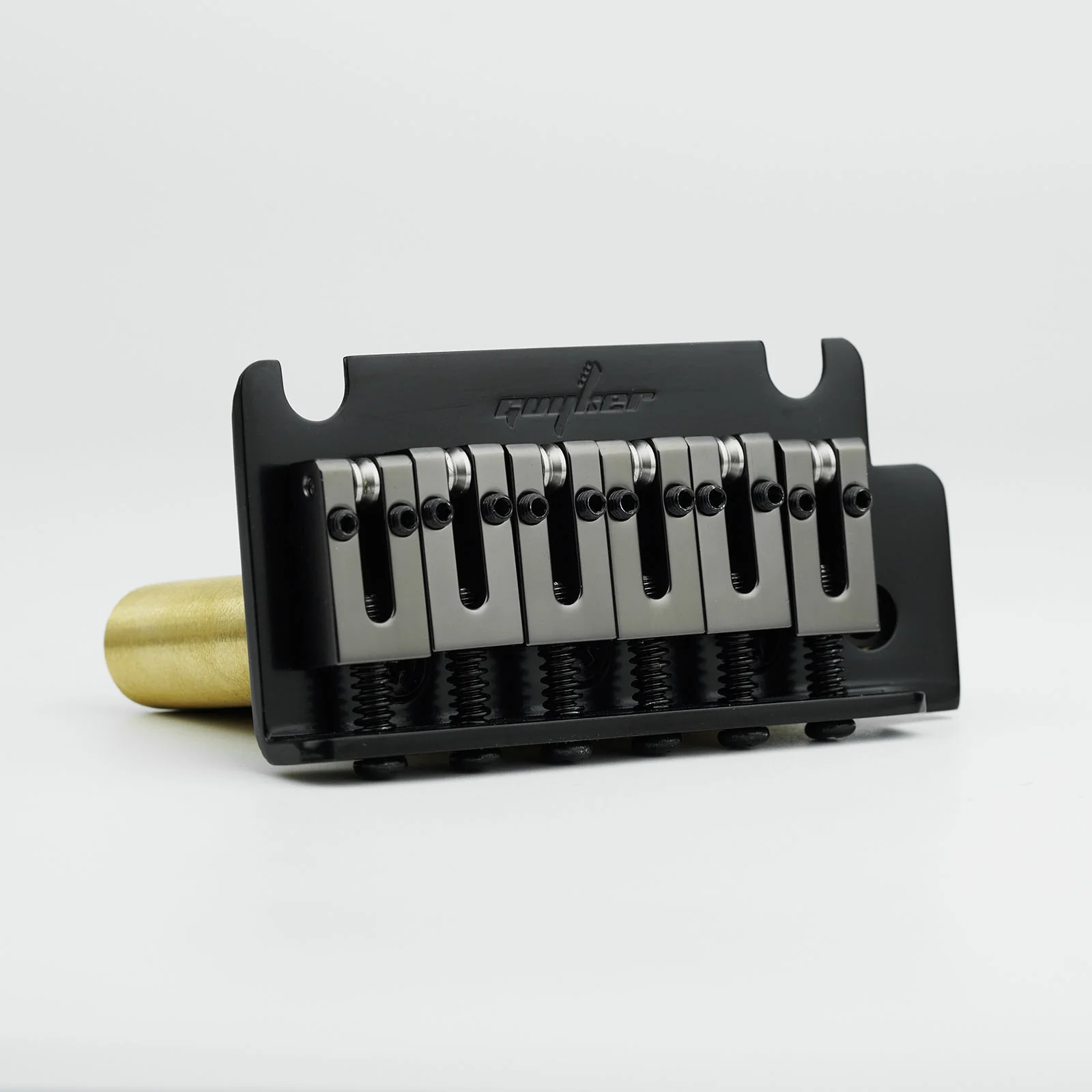 Guyker GG2001 2-Point Tremolo Bridge with Brass Saddles for ST Style Electric Guitar - Image 3