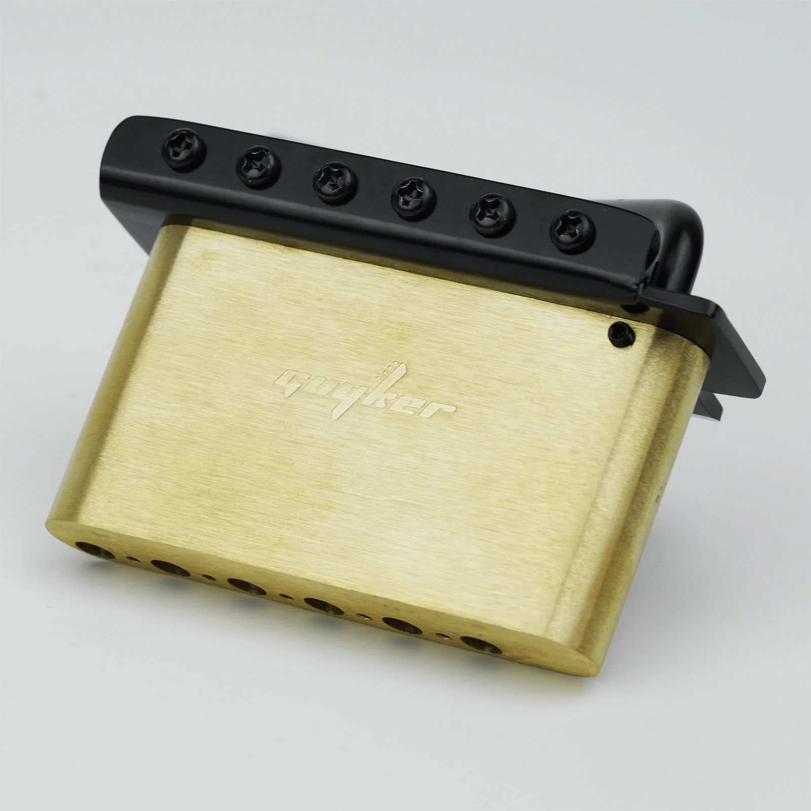 Guyker GG2001 2-Point Tremolo Bridge with Brass Saddles for ST Style Electric Guitar - Image 7