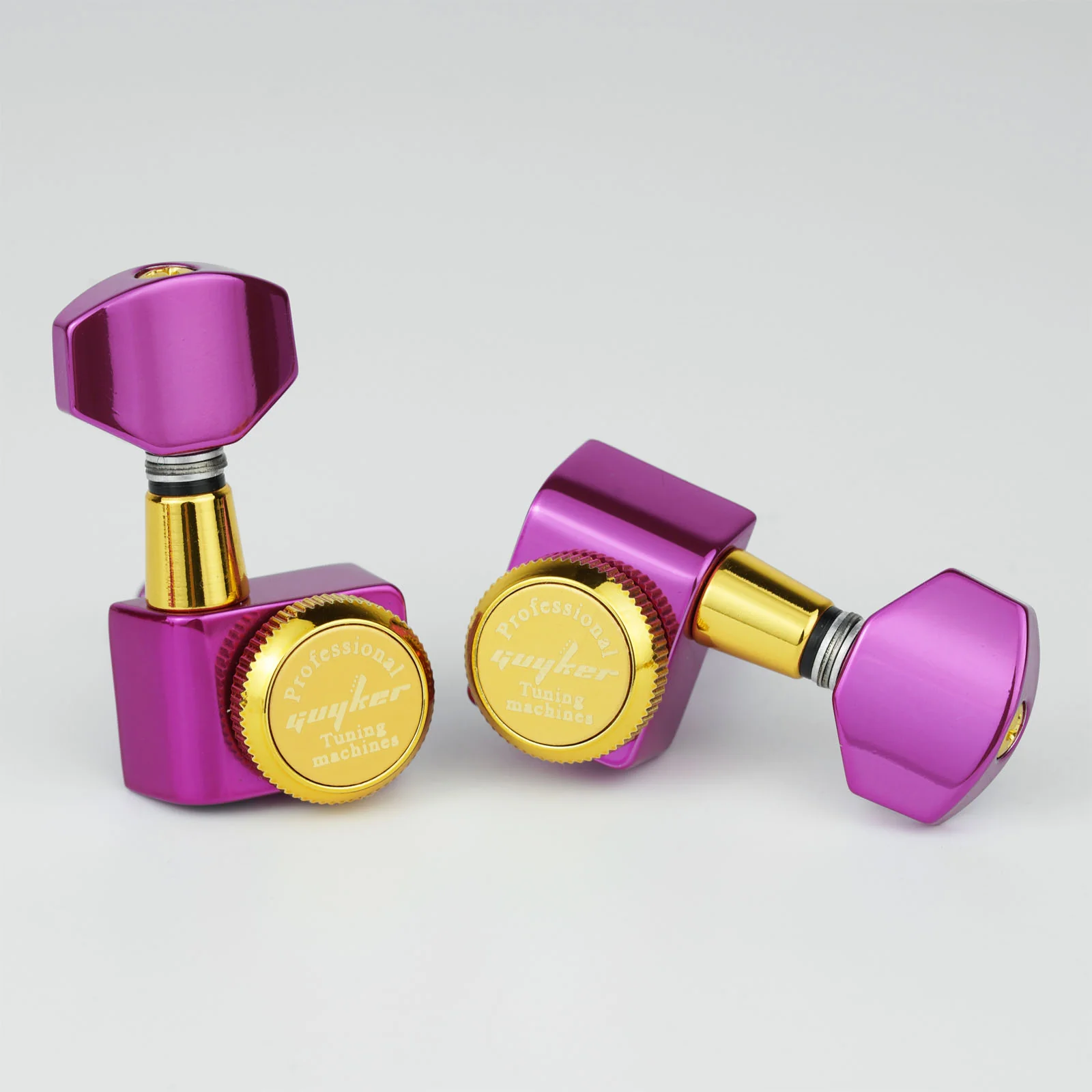 Guyker GK-D-434SP Locking Tuners Dopamine Color No-Screw 1:18 for Guitar - Image 21