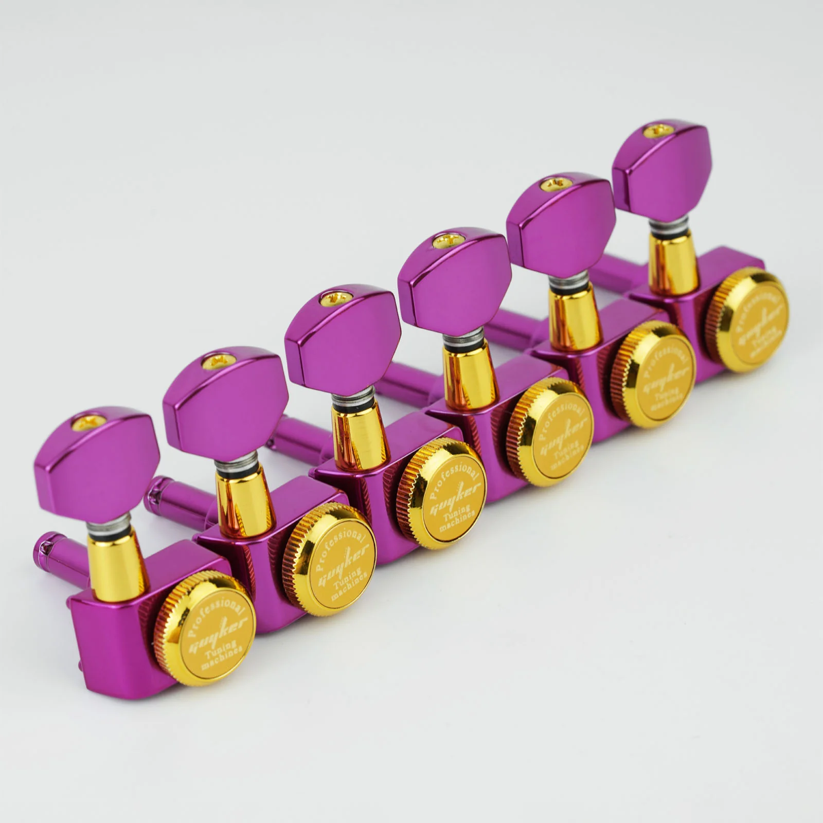 Guyker GK-D-434SP Locking Tuners Dopamine Color No-Screw 1:18 for Guitar - Image 25