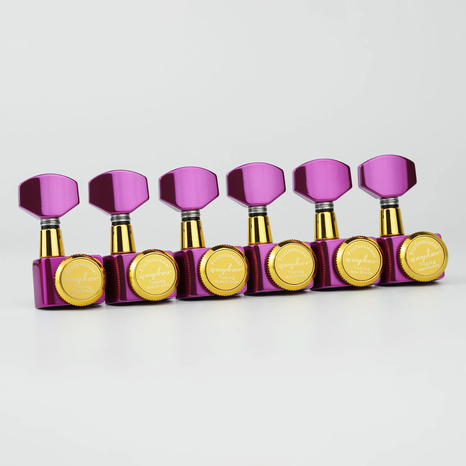 Guyker GK-D-434SP Locking Tuners Dopamine Color No-Screw 1:18 for Guitar - Image 26