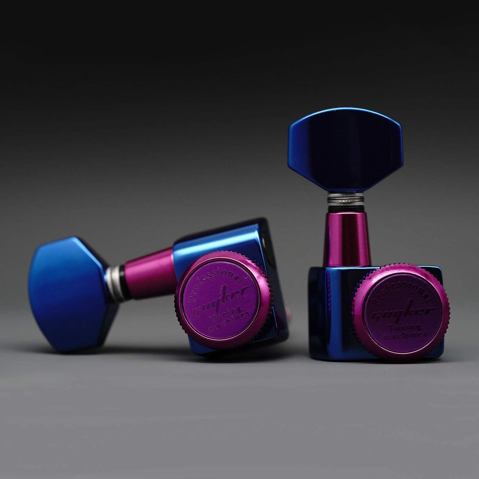 Guyker GK-D-434SP Locking Tuners Dopamine Color No-Screw 1:18 for Guitar - Image 10